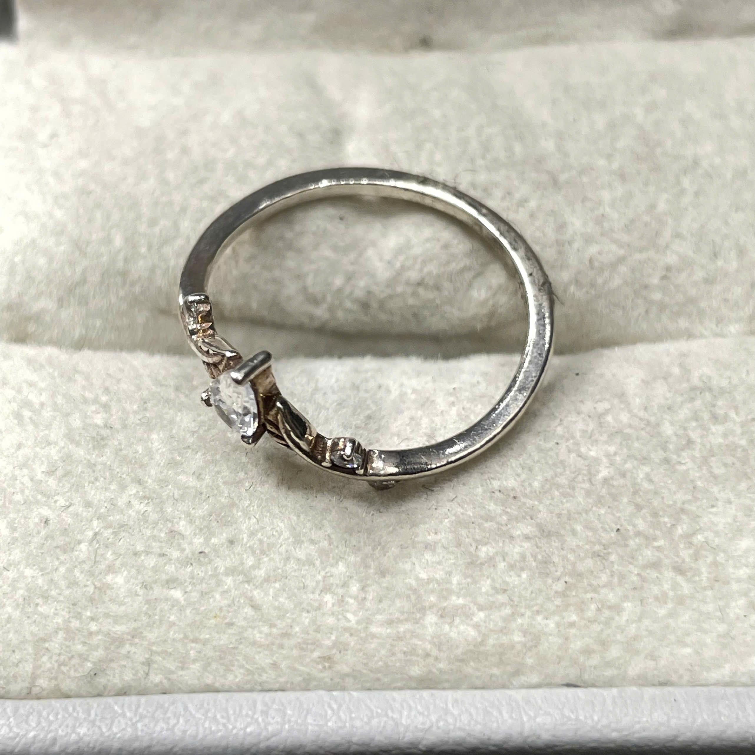 Nhẫn bạc 925 vươn miệng lá size 6._thumbnail_2