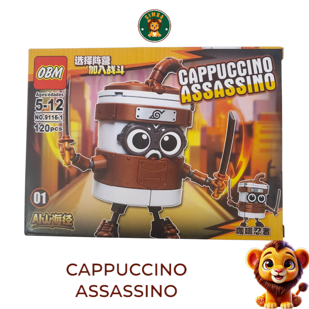 Bộ Xếp Hình Lắp Ghép Mô Hình Brainrot (4 Mẫu) Simba Shop Đồ Chơi Phát Triển Tư Duy Sáng Tạo Cho Bé