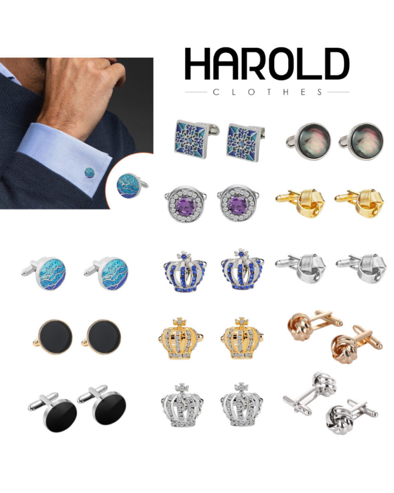 Cufflinks Twining Three Dimensi