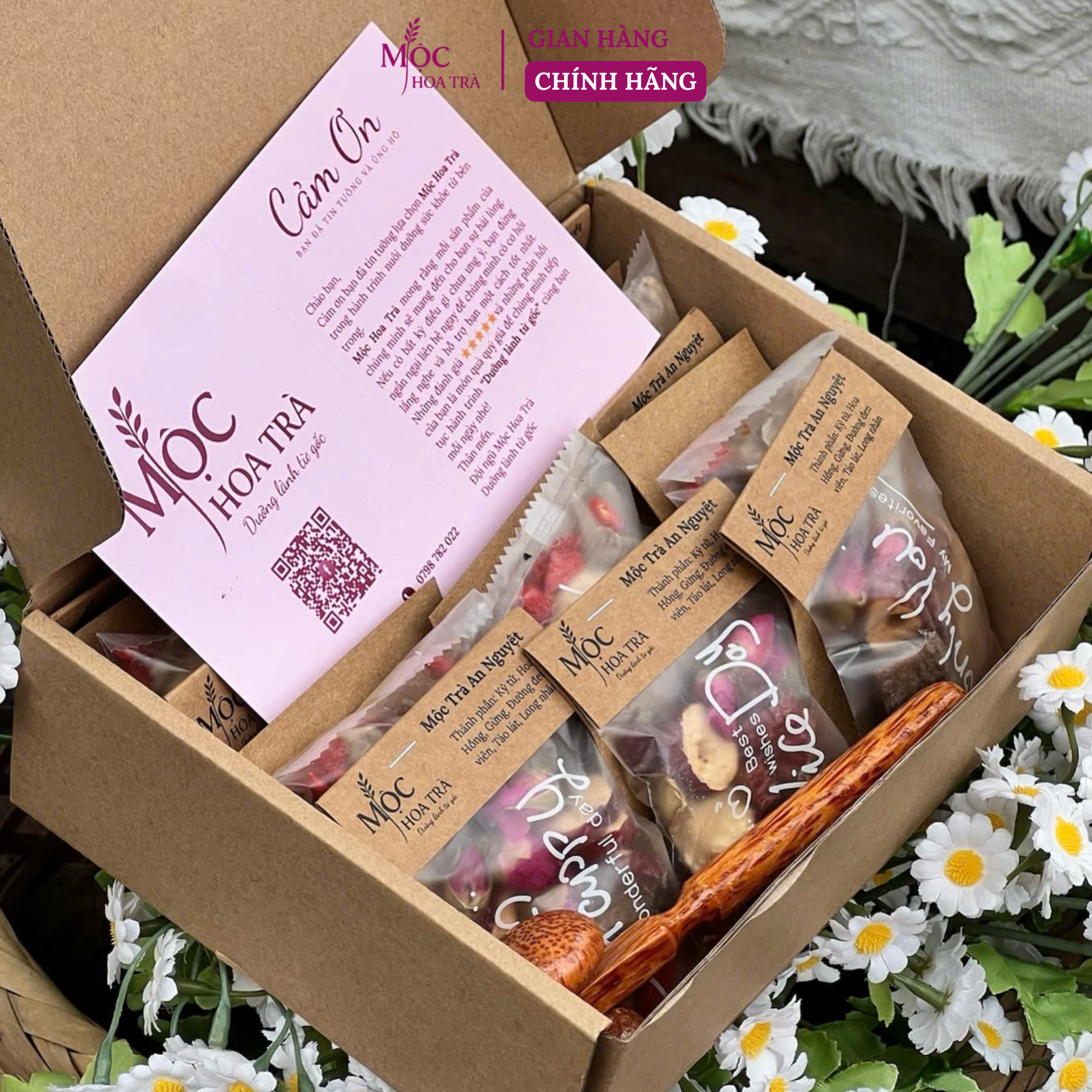 Mộc Trà An Nguyệt – Trà Gừng Đường Nâu Thảo Mộc – Hỗ Trợ Ấm Bụng, Dễ Chịu Ngày Dâu, Giúp Giữ Ấm Cơ Thể – Nguyên Liệu Sấy Lạnh_thumbnail_5