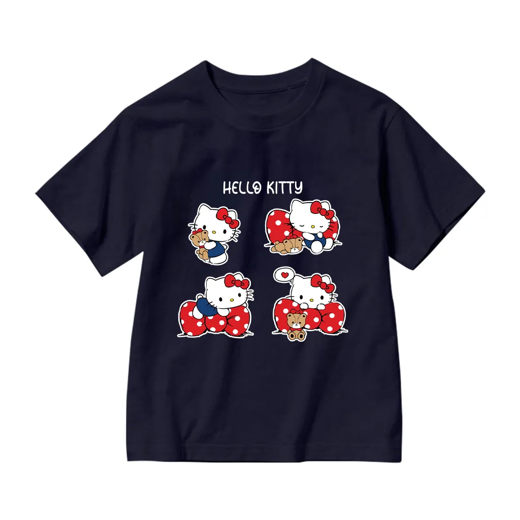 Áo thun kid form rộng Kado chất vải cotton dày dặn thoáng mát thoải mái Hello Kitty 2886_thumbnail_13