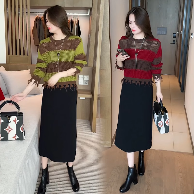 15089-Áo len dệt kim phối hai màu sọc ngang ( len dệt kim)_thumbnail_0