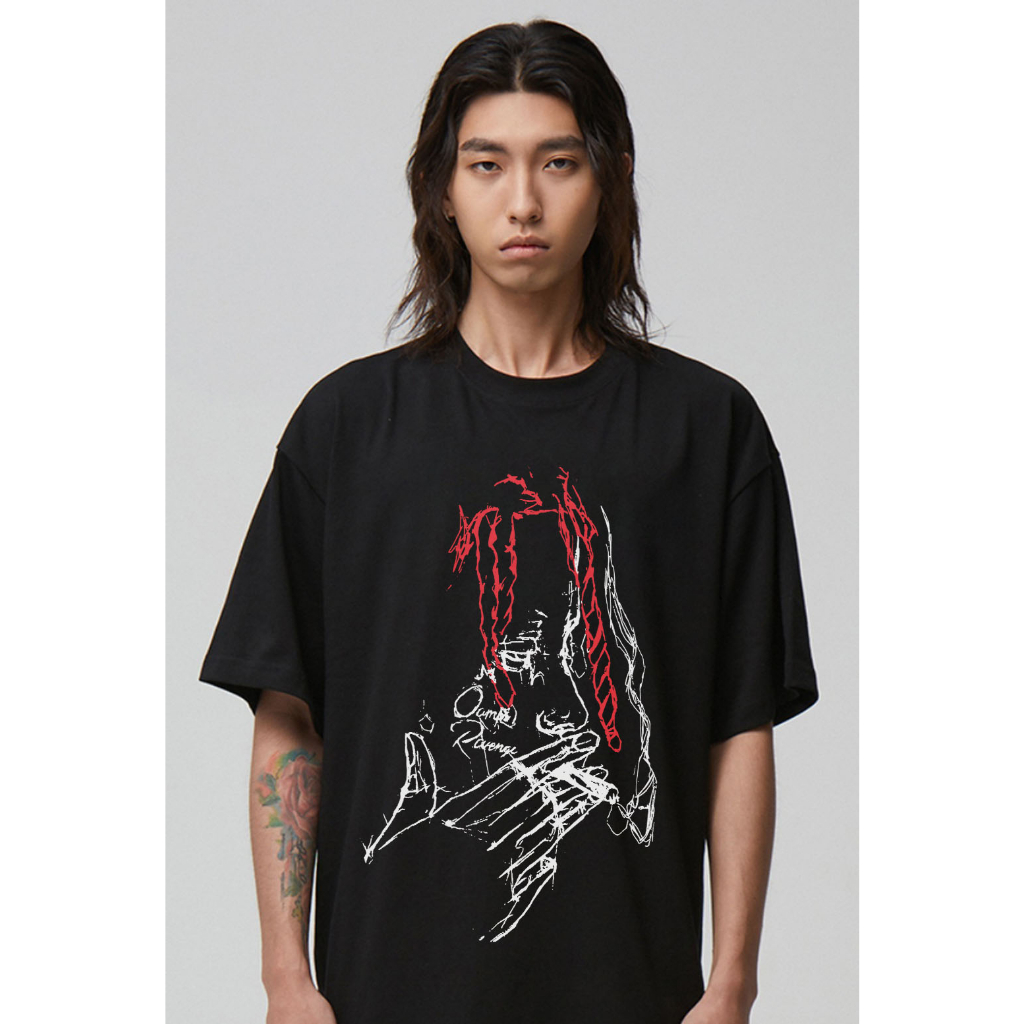 Áo thun nam form rộng ATD139 tay ngắn cổ tròn vải cotton Miucho Man in Artwork_thumbnail_2