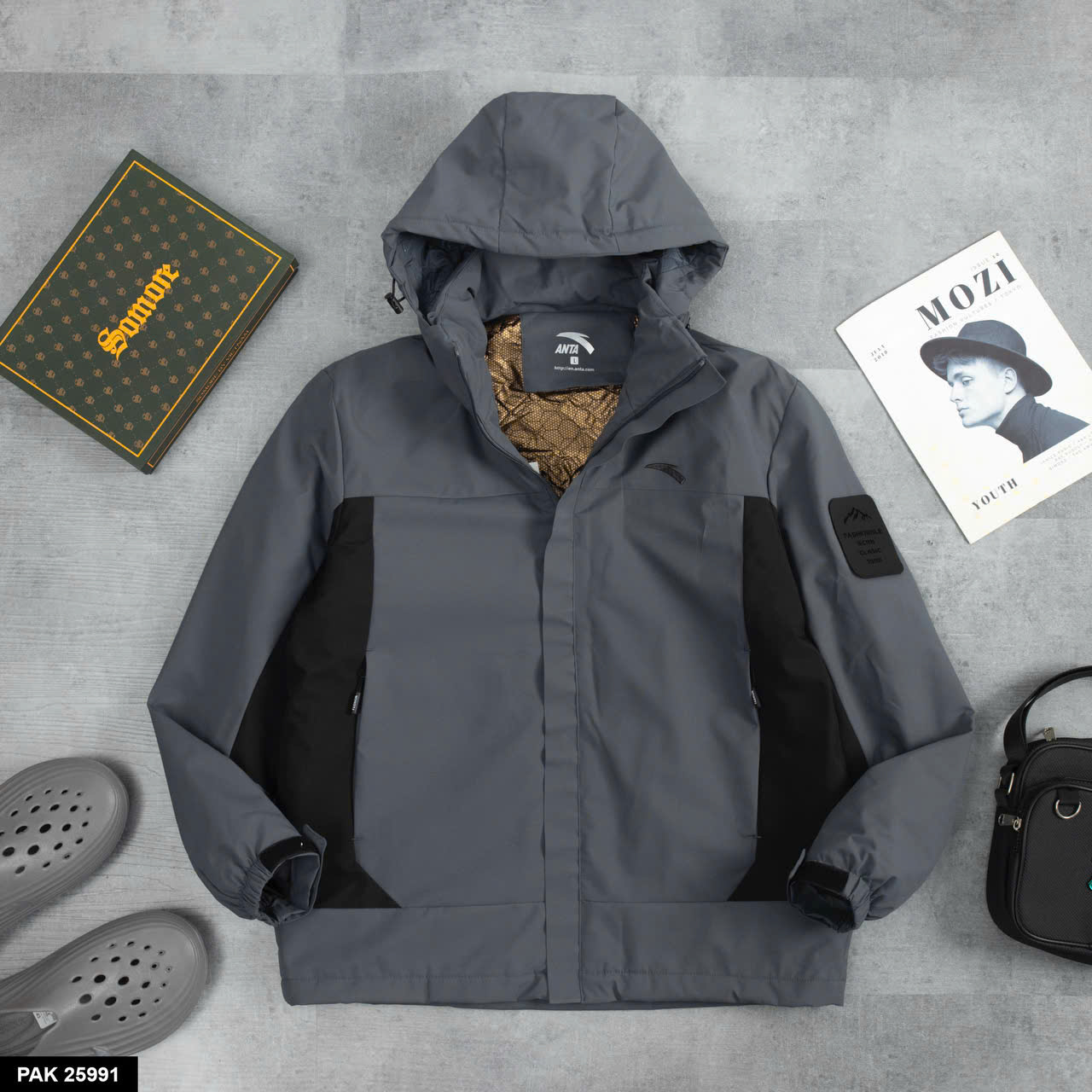 Áo Khoác Dù ANTA Form Outdoor Cao Cấp_thumbnail_2