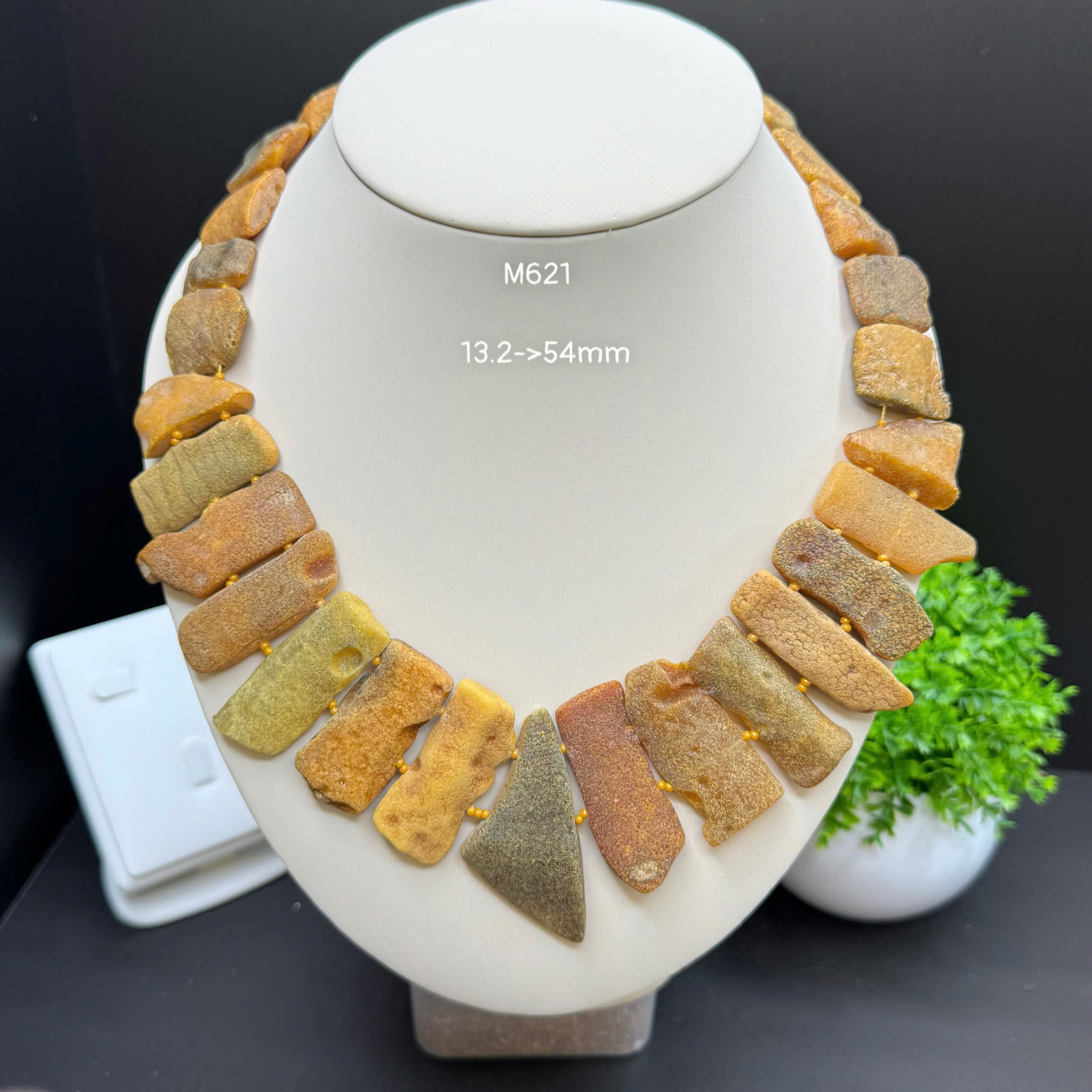 Vòng Cổ Bản Thô Nguyên Khối - M621