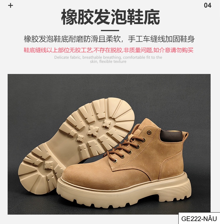 GE222 - Bốt Martin da thật cho Nam, Giày mẫu mới mùa thu, Bốt Da thường ngày Da bò lớp đầu, bốt ngoài trời dễ phối phong cách Anh, nam_thumbnail_10