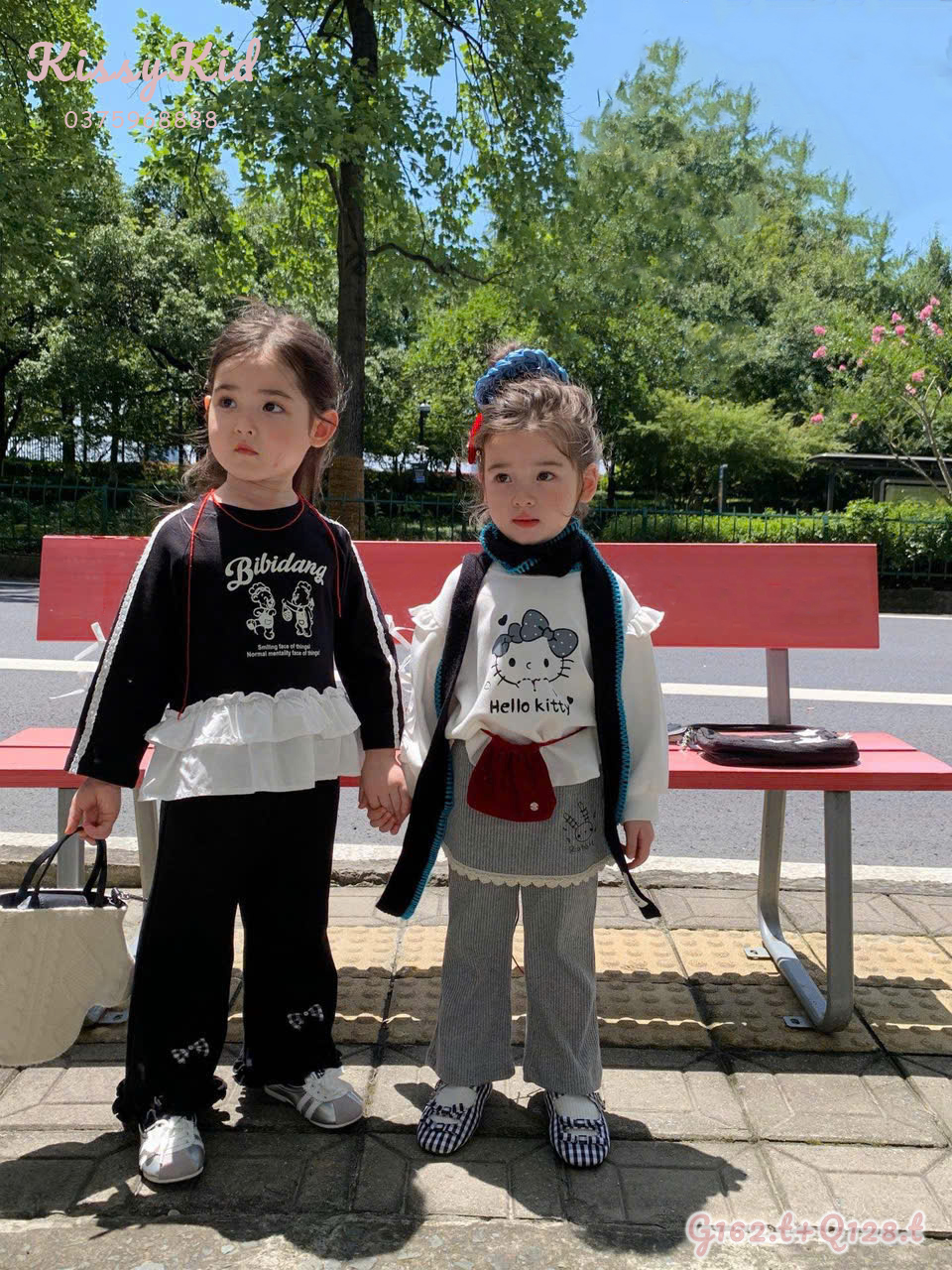 (G162) Áo thun trắng hoạ tiết Kitty tau viền bèo_thumbnail_0