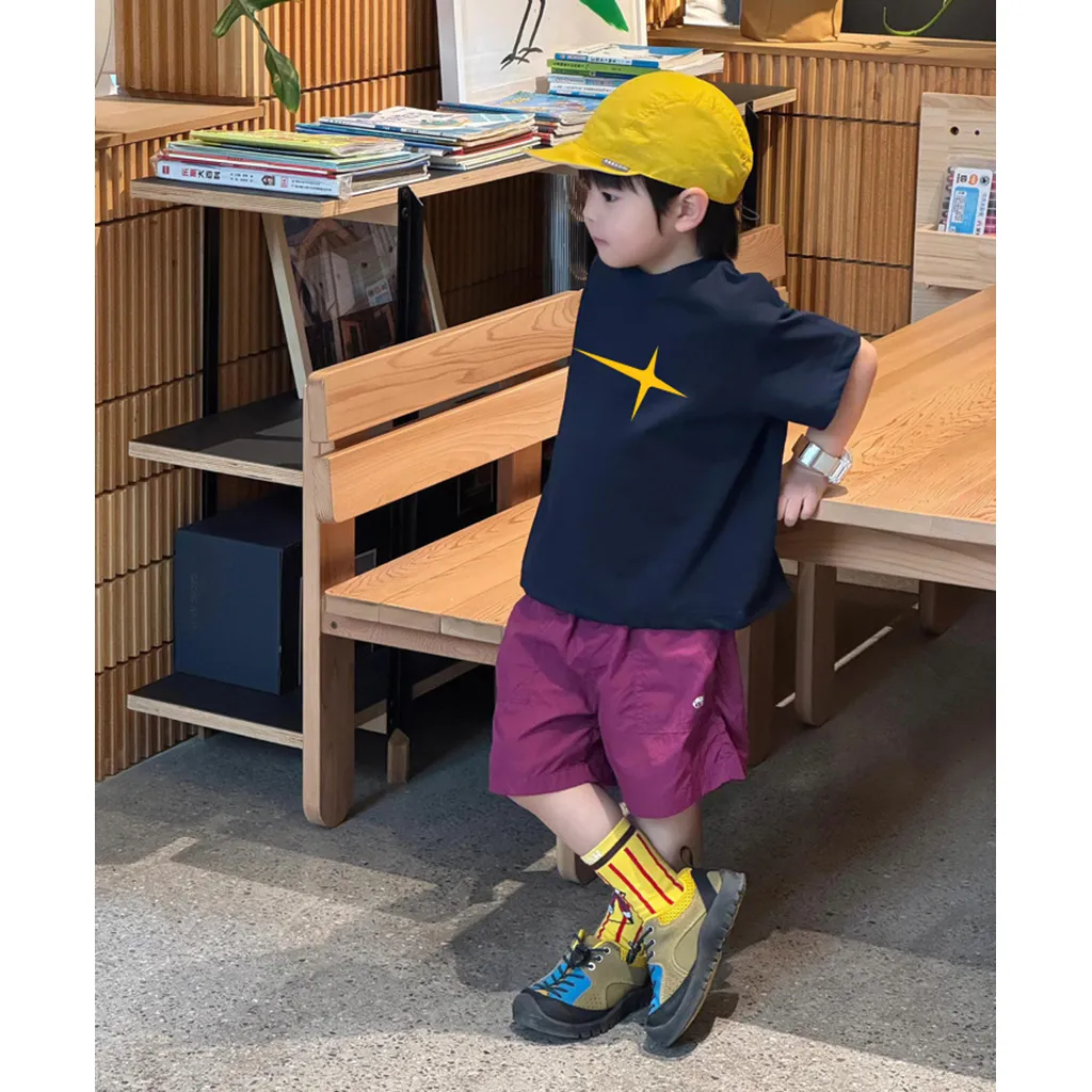 Áo thun kid basic năng động 2556 Miucho Kid vải cotton thoáng mát thấm hút mồ hôi tốt in mix_thumbnail_5