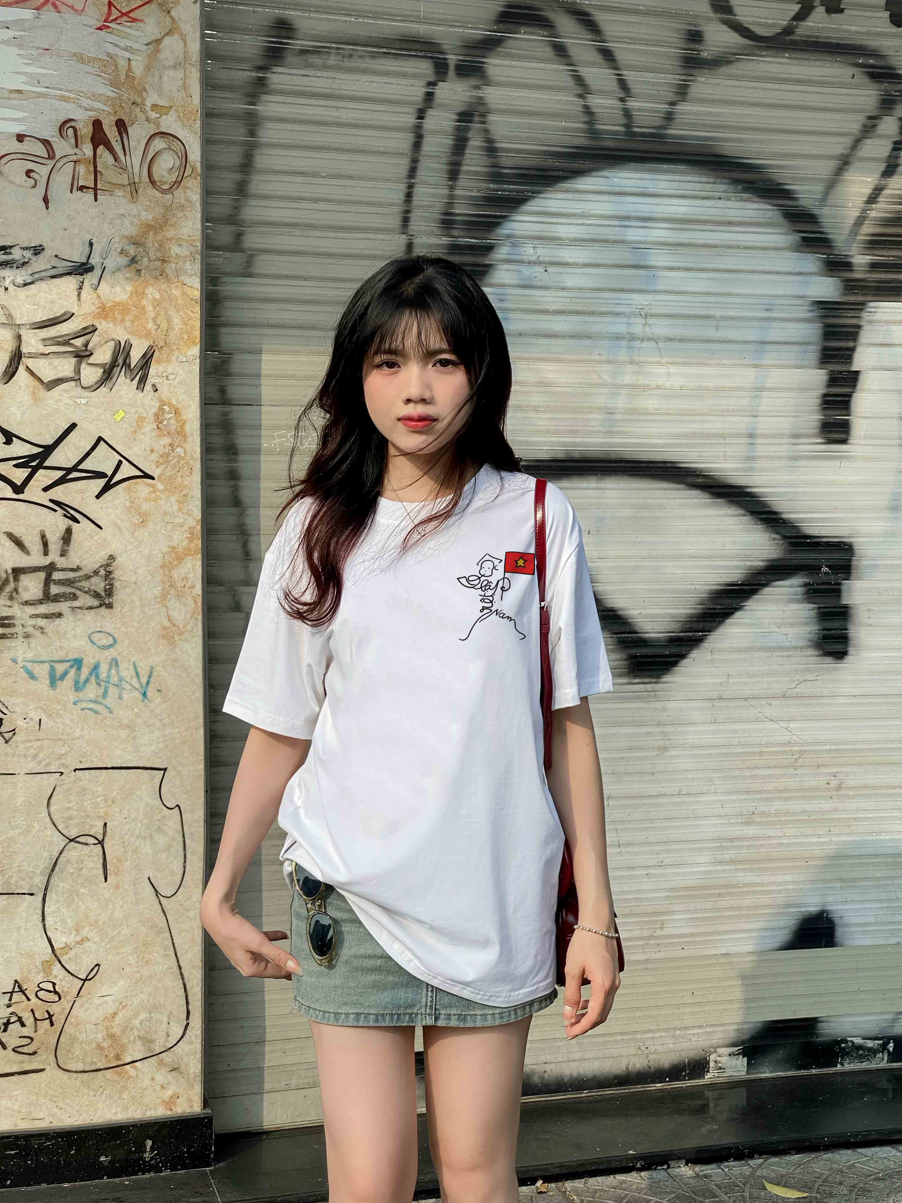 Áo thun Việt Nam tôi yêu form rộng 2117 Miucho cổ tròn vải cotton 4c 220gsm thoáng mát in artwork_thumbnail_2