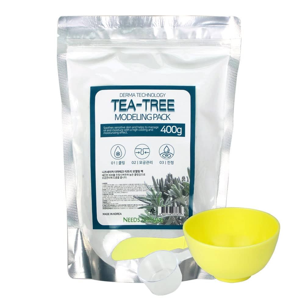 NEEDS NATURE Derma Technology Tea-Tree Modeling Pack 400g