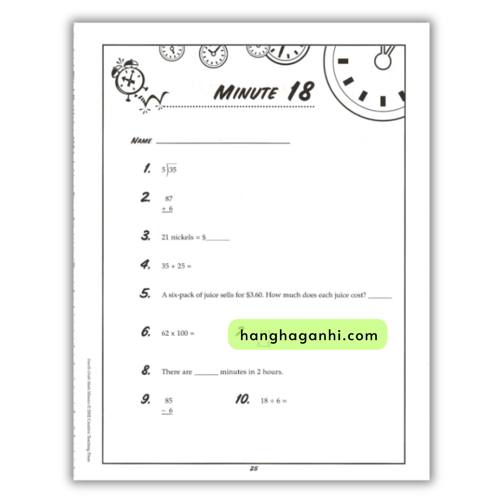 Math Minutes Grade 4- Sách Toán Tiếng Anh cho bé lớp 4_thumbnail_7