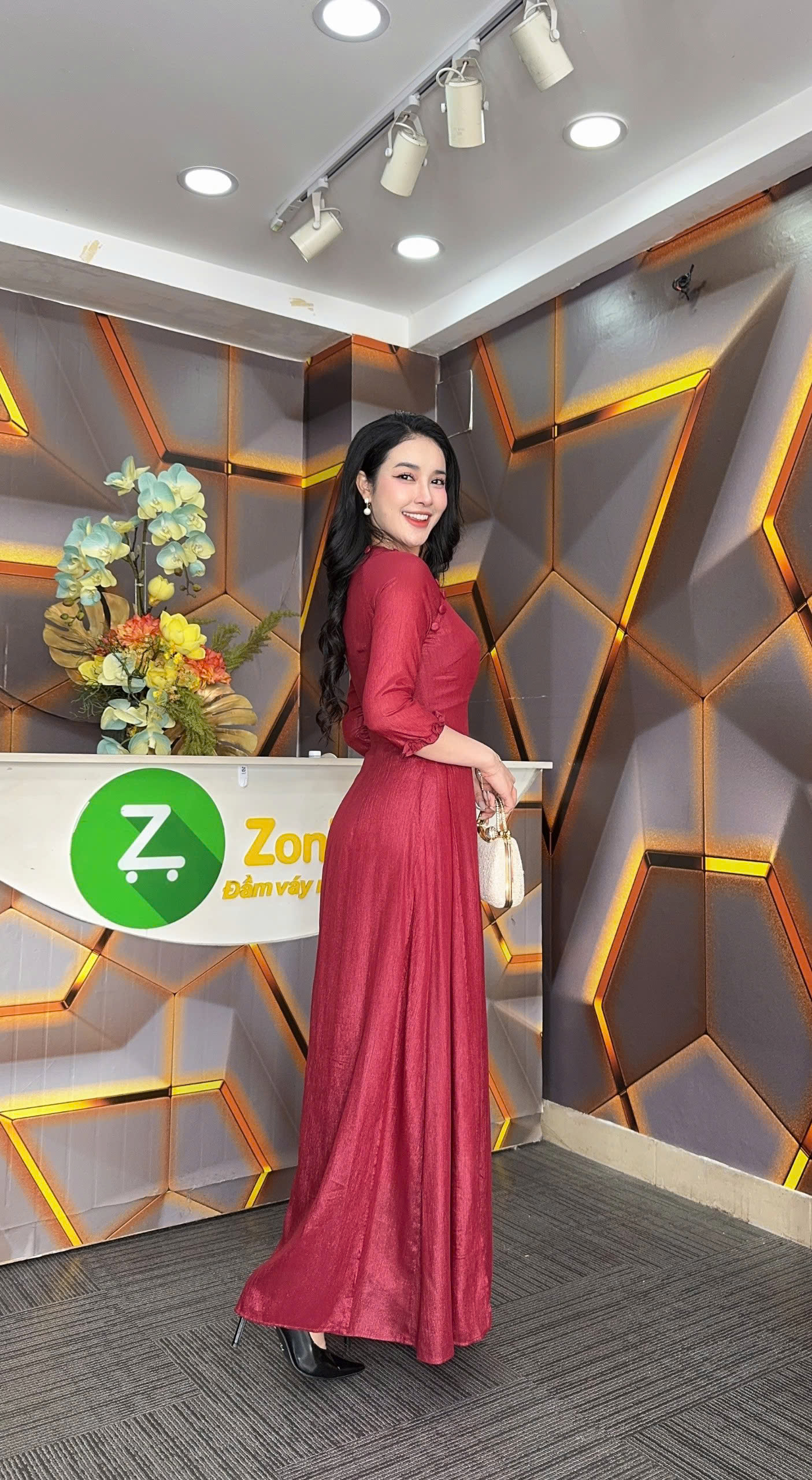 Đầm giả áo dài - Y1925 - Thương hiệu Zonbig_thumbnail_5