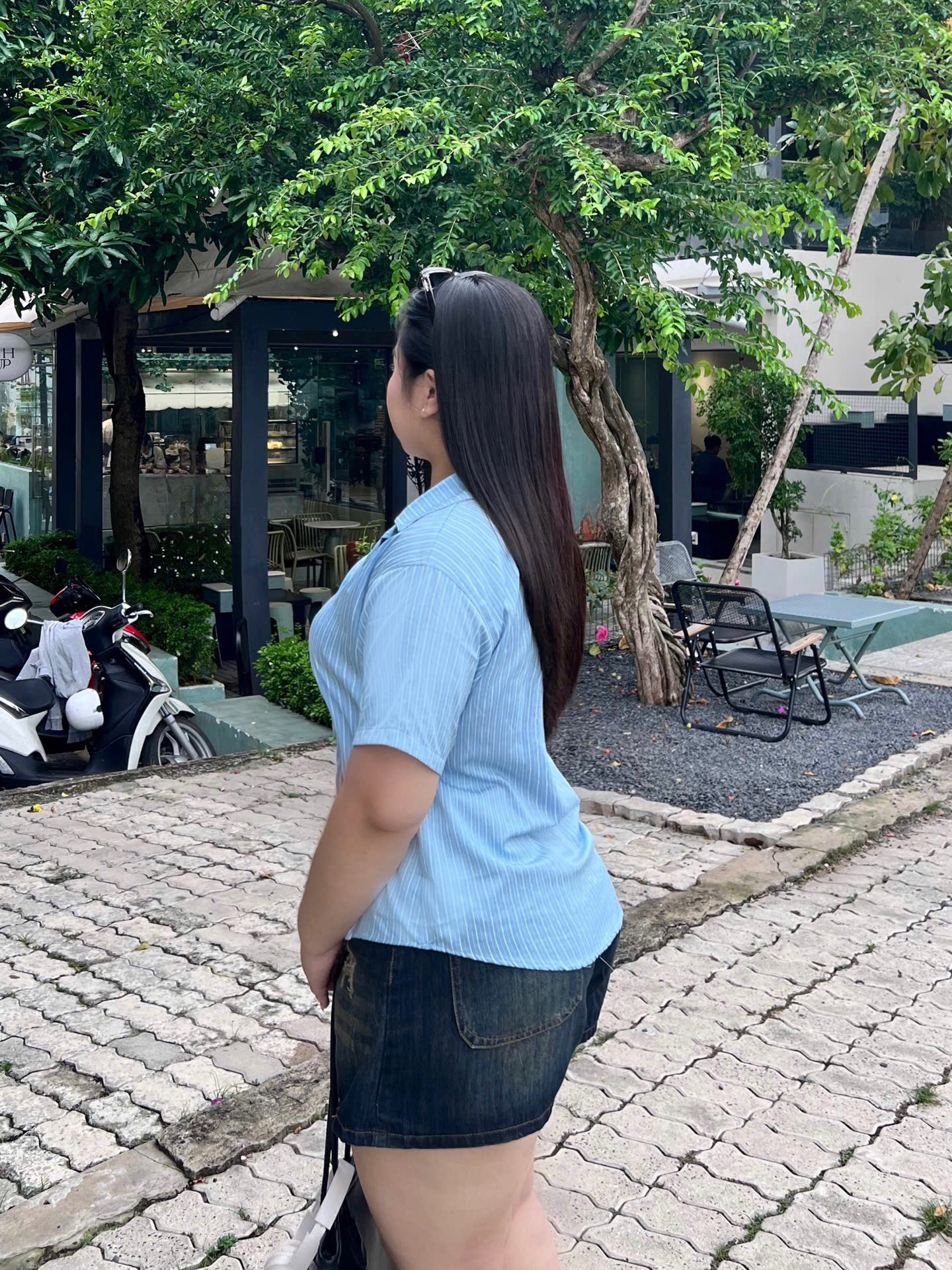 BIGSIZE- Quần váy jean thêu cún T- QVJ2108_thumbnail_9
