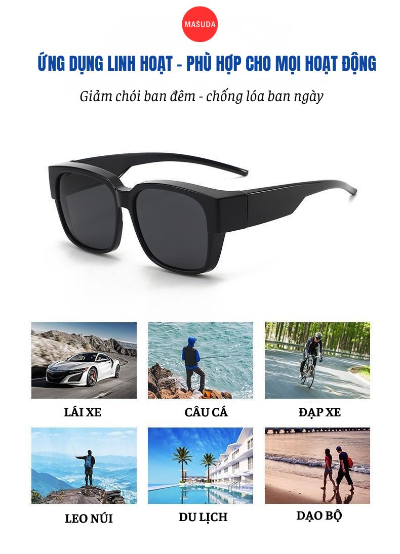 Kính chống lóa ban đêm MASUDA AURORA 2026
