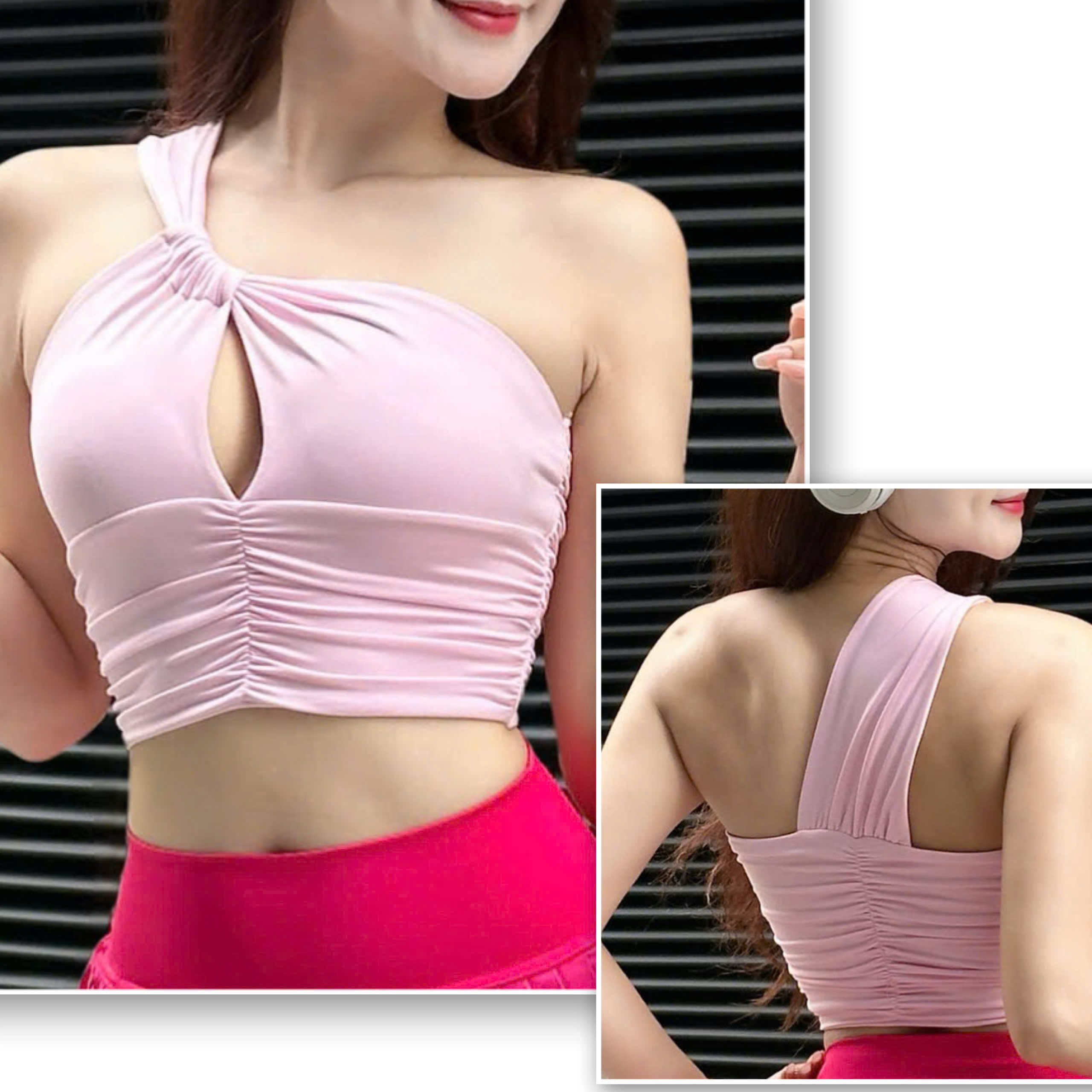 Áo Bra Thể Thao Lệch Vai Nhún_thumbnail_6