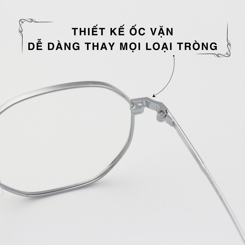 Classic Titanium Eyewear Oval Model_thumbnail_6
