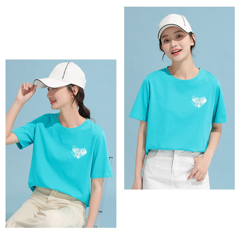 [Form rộng] Áo phông nữ hình tim nhỏ - LOZA CT4159_thumbnail_3