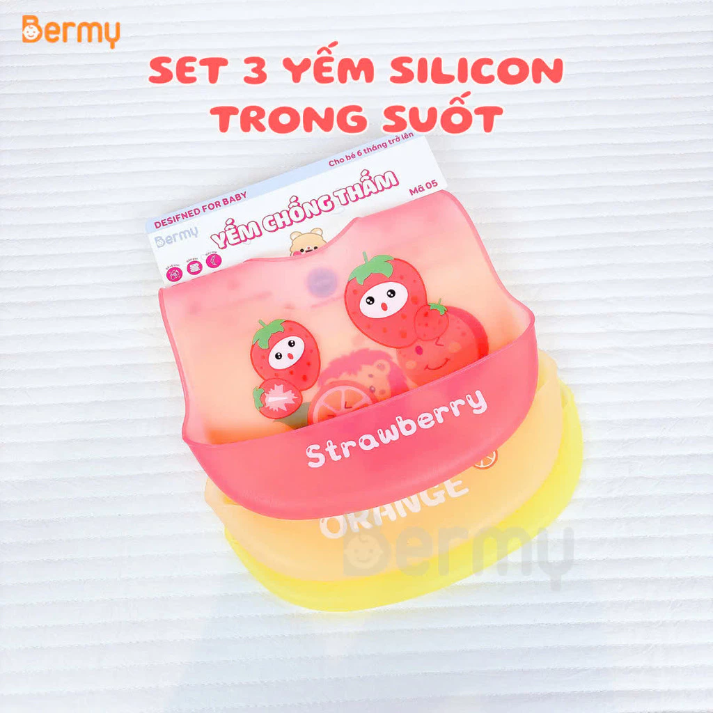 Yếm Silicon nhiều màu Bermy_thumbnail_4