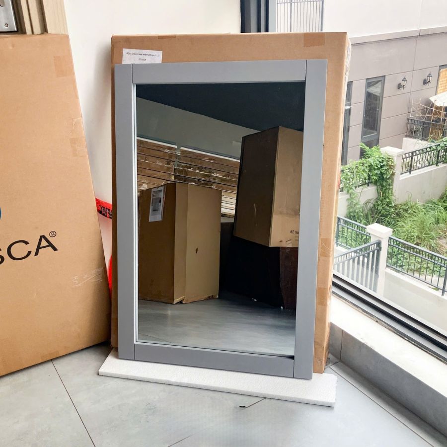 GƯƠNG PHÒNG TẮM TRUYỀN THỐNG HARTFORD 20 INCH MÀU XÁM