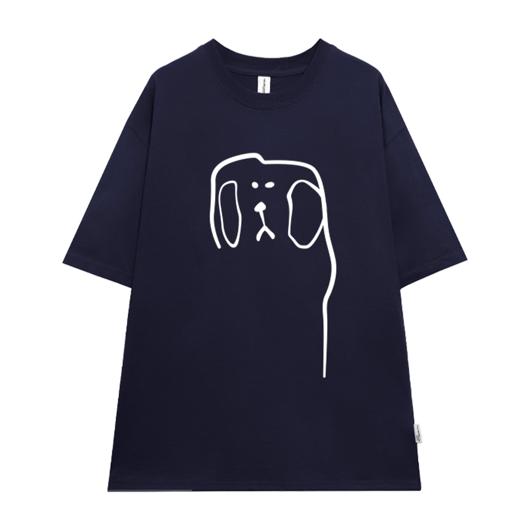 Áo thun cặp đôi couple đáng yêu from rộng ATD1371 Miucho vải cotton cổ tròn in artwork_thumbnail_13