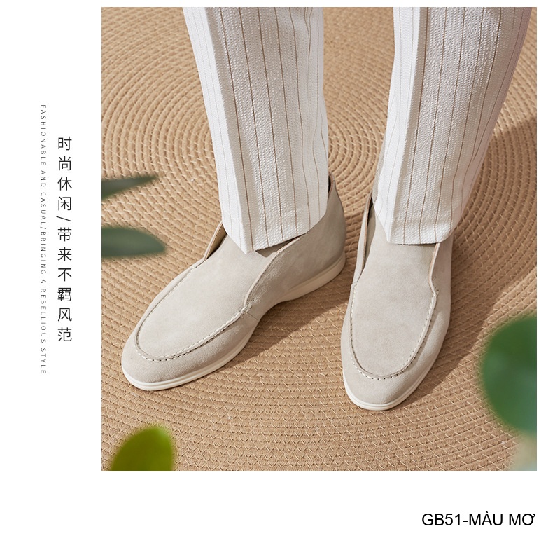 GB51 - Bốt nam cổ thấp da lộn phong cách Martin, đế cao su êm ái, 5 màu thời thượng_thumbnail_10