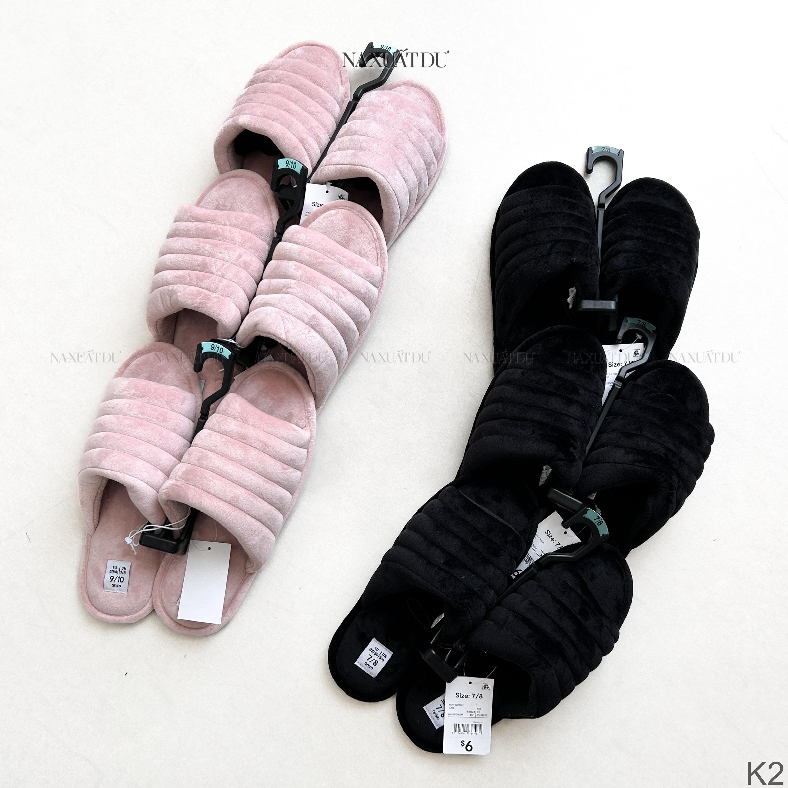 Set 2 đôi dép lông 