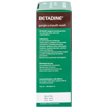 Betadine Gargle and Mouthwash thuốc súc họng, súc miệng_thumbnail_1