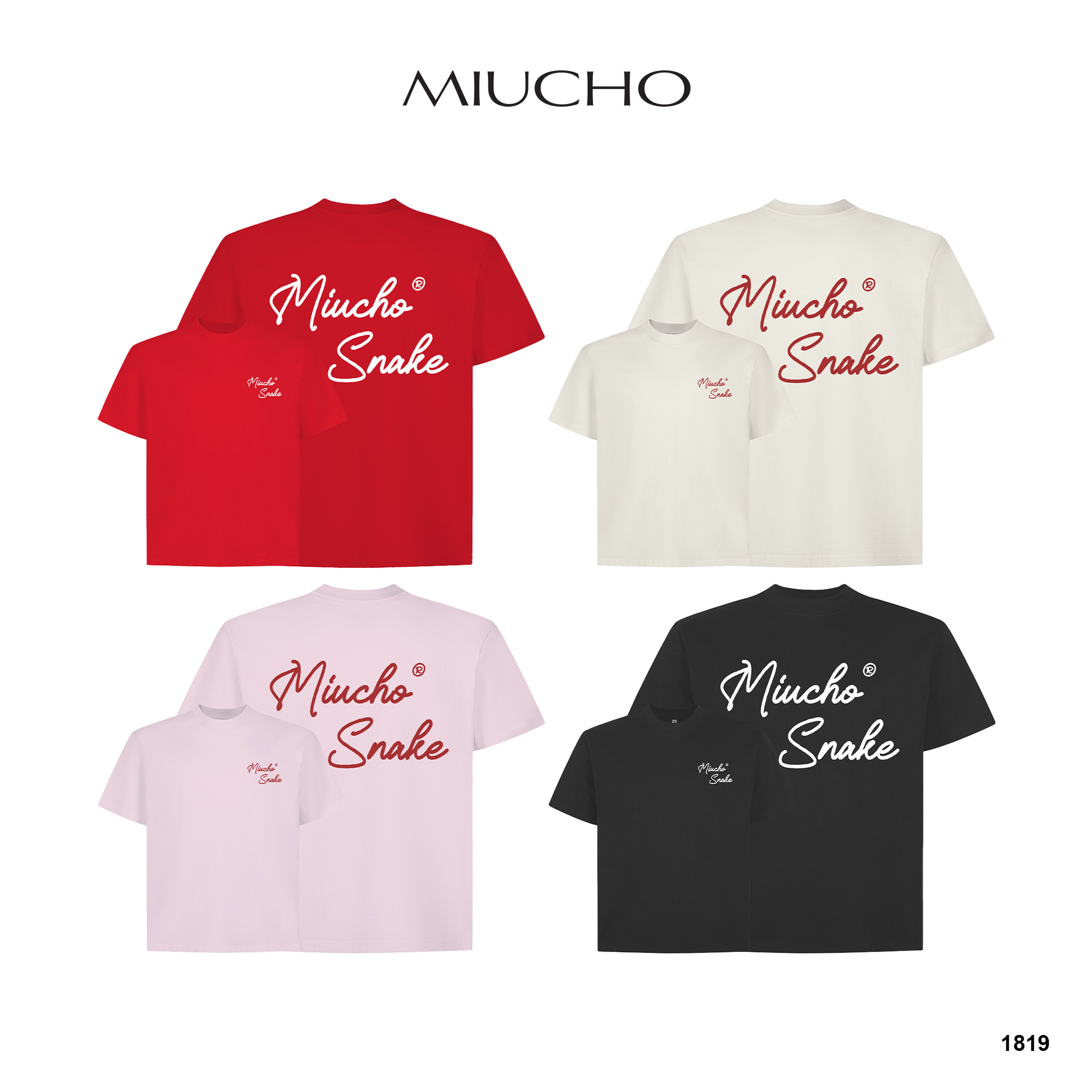 Áo phông tết form boxy local brand cổ tròn chất vải cotton 2c 250gsm 1819 Miucho Club in basic_thumbnail_1