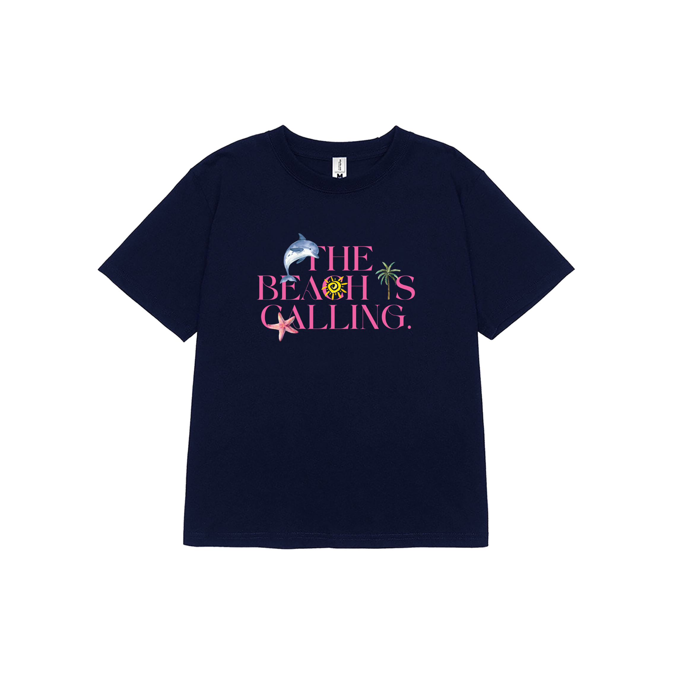 Áo baby tee ôm body hè biển 2156 Miucho cổ tròn vải cotton 4c thoáng mát in mix_thumbnail_9