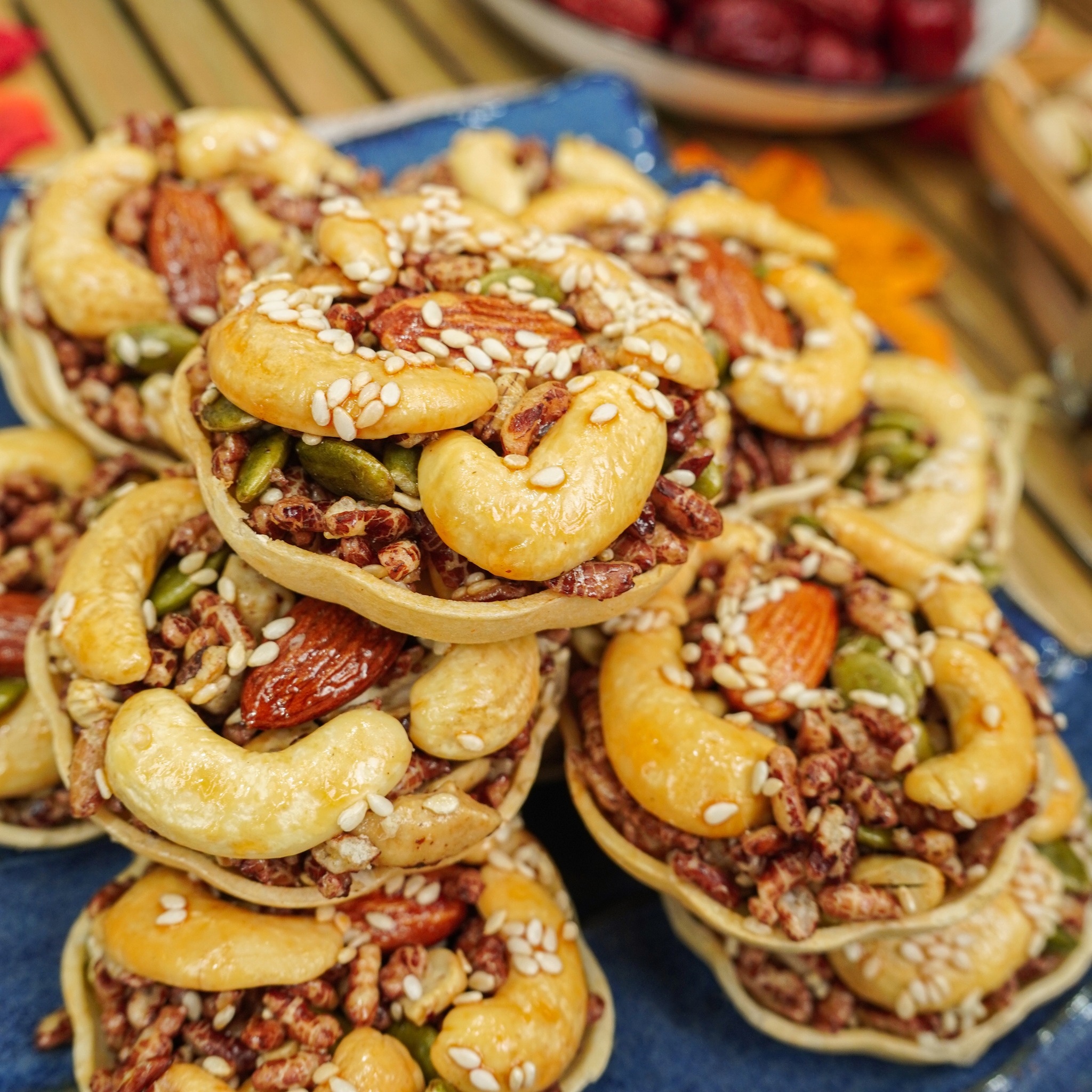 Bánh Hạt Hoa Mai Mana Food - Túi zip 500g