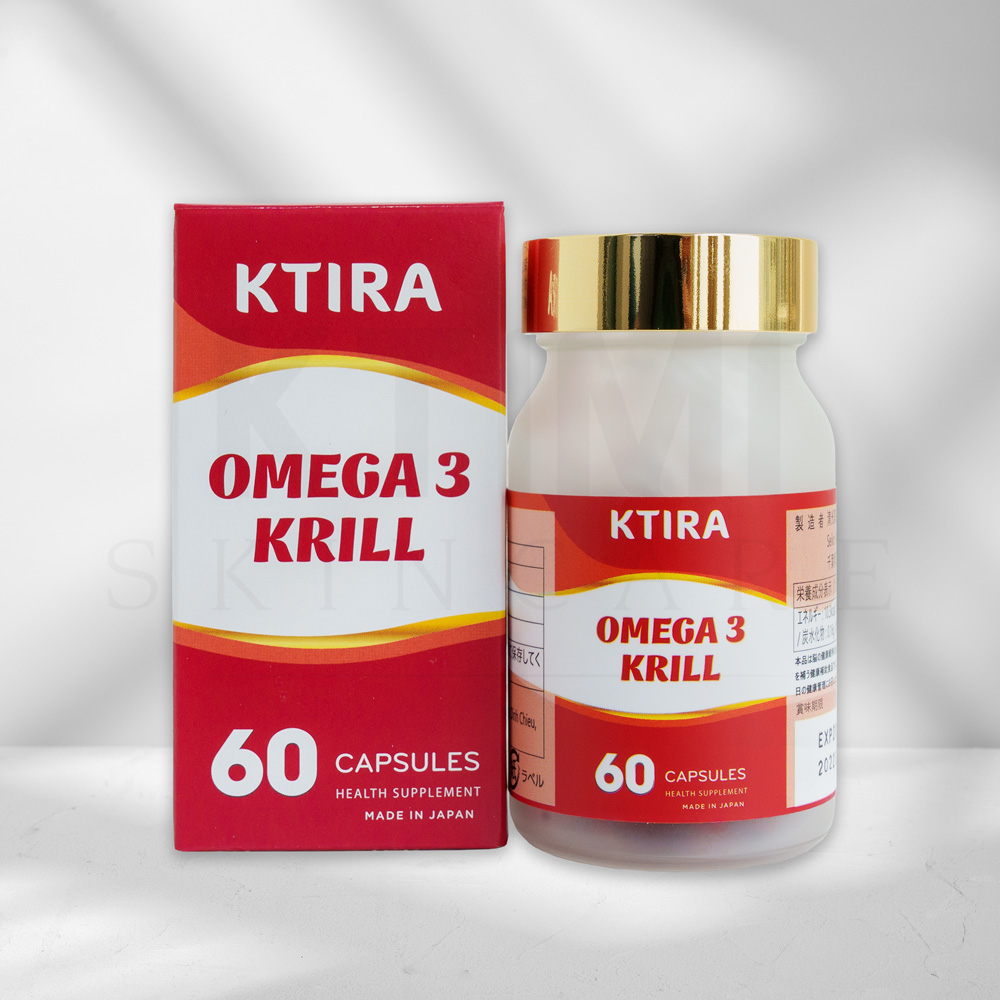 Viên Uống KTIRA Dầu Nhuyễn Thể OMEGA 3 KRILL 