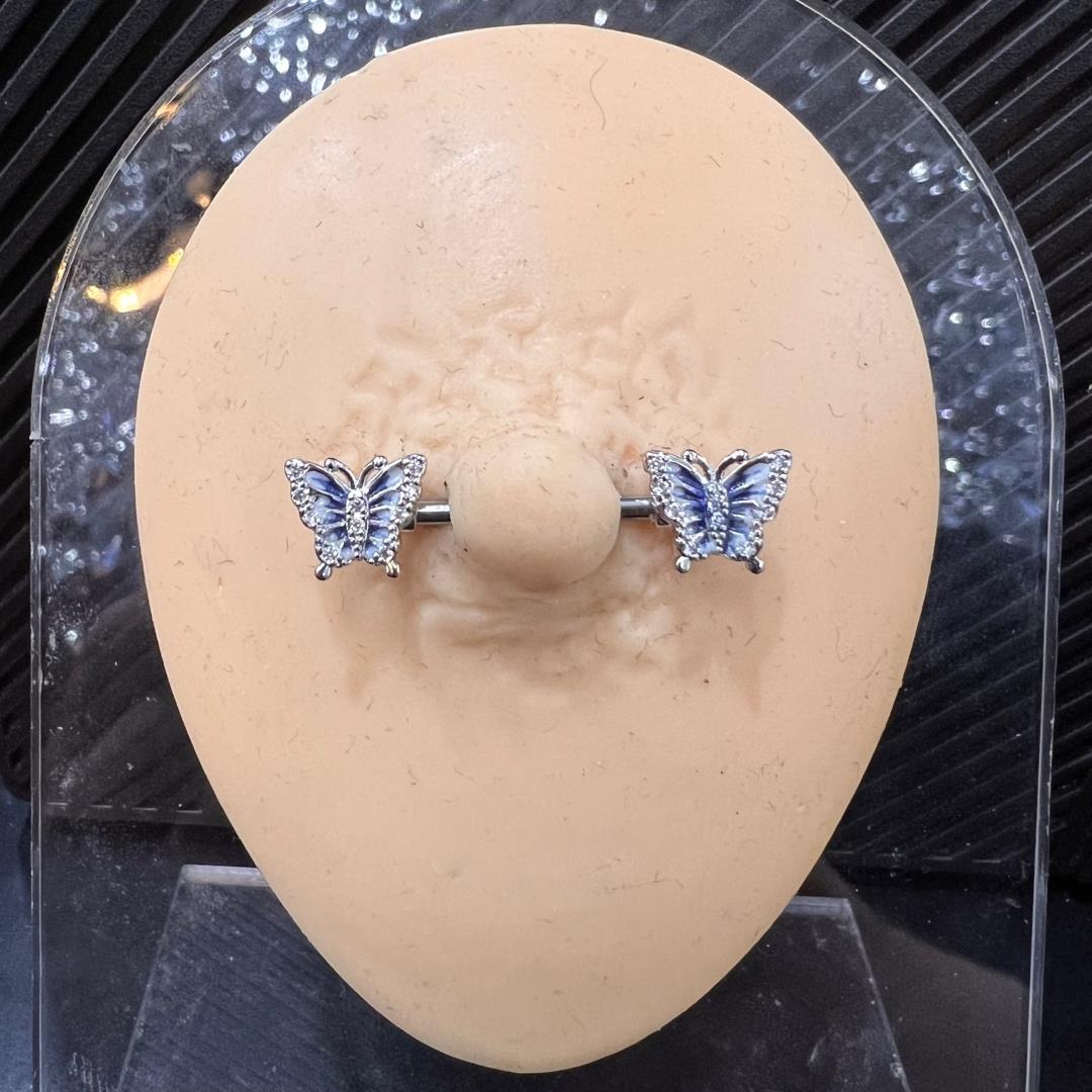 Khuyên ti charm con bướm loang màu._thumbnail_3