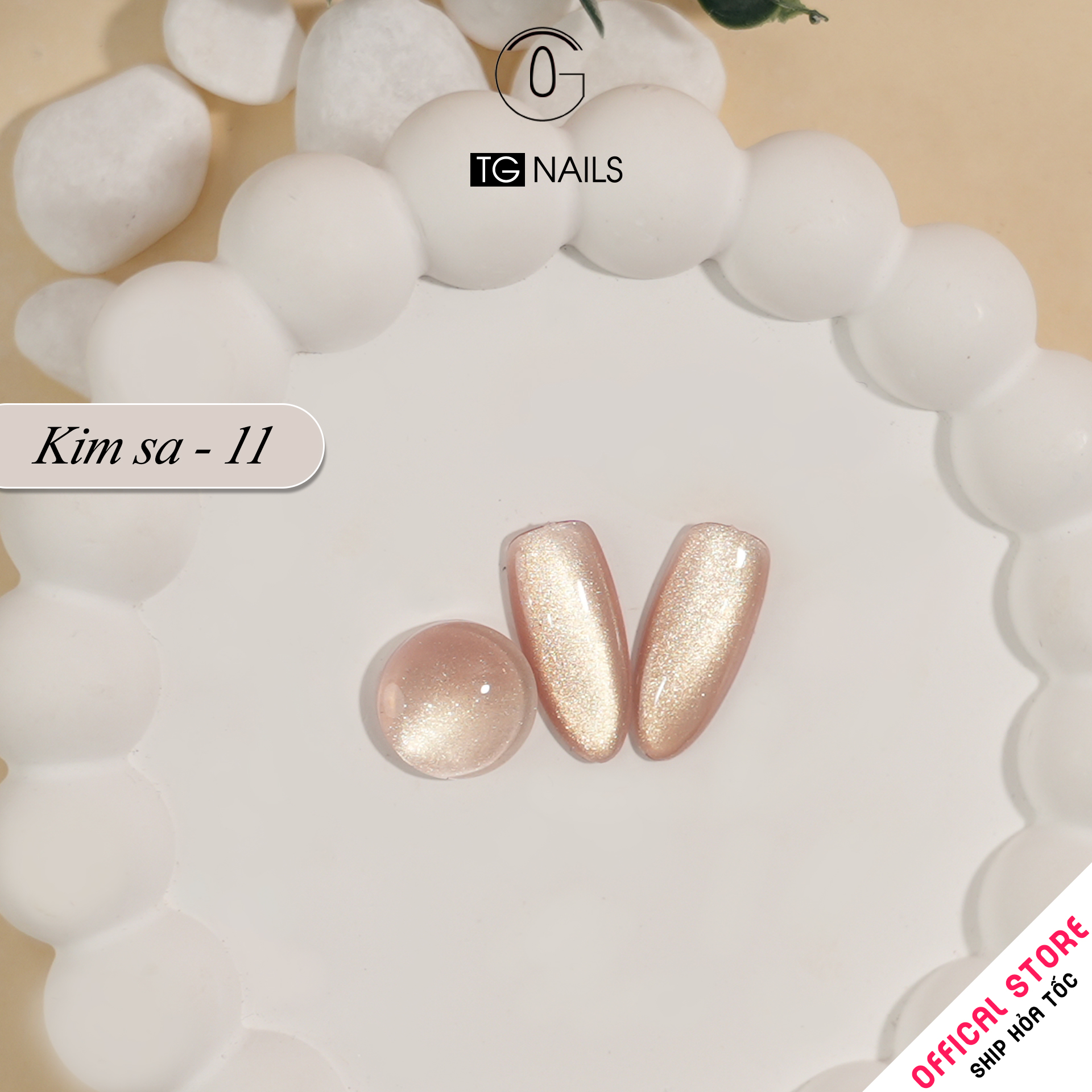 Sơn gel mắt mèo kim sa TG cọ tròn chai 15ml_thumbnail_13