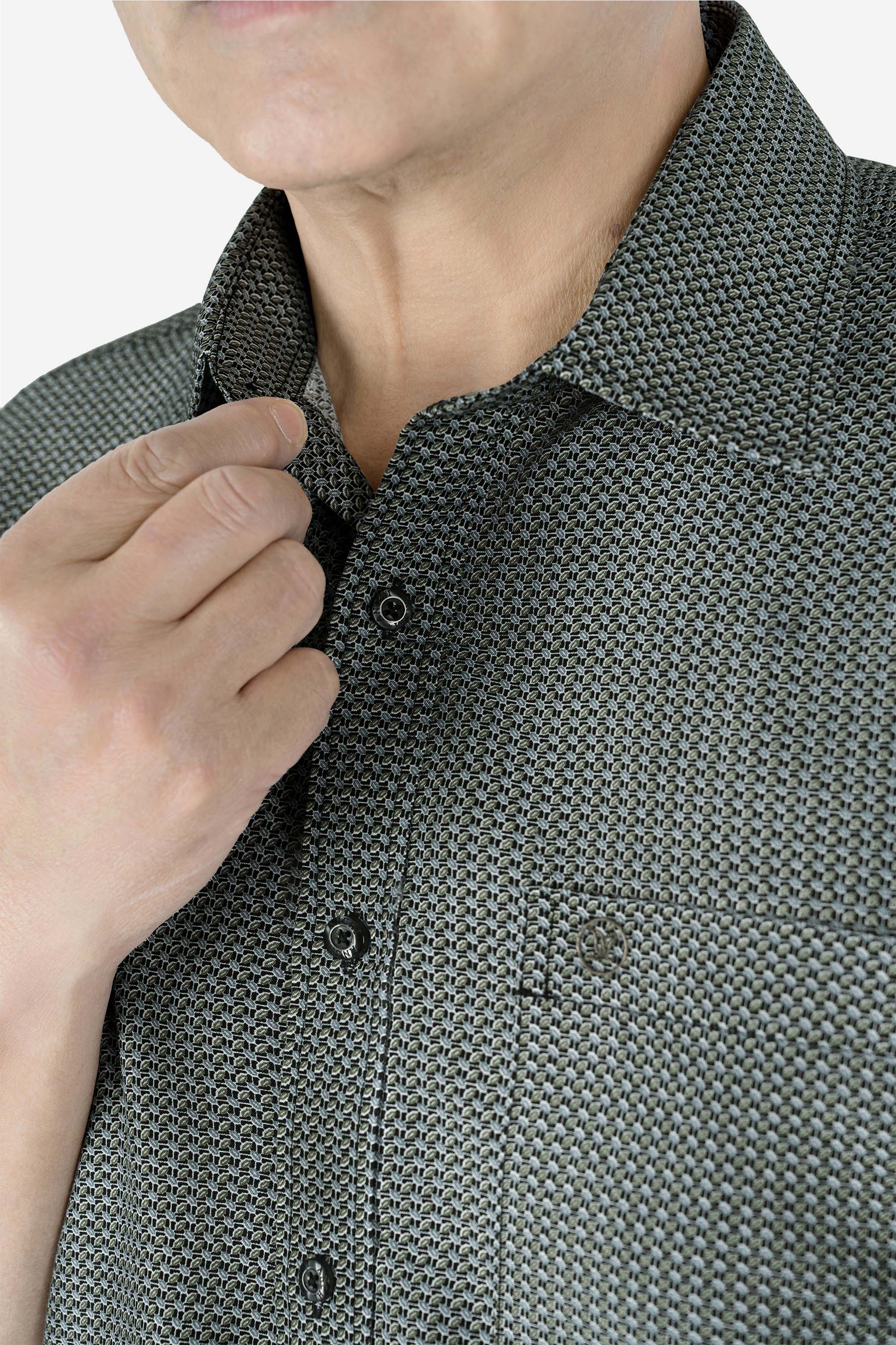 Sơ Mi Họa Tiết Nam Trung Niên ANCHI Chất Liệu Cotton Phom Suông Vạt Ngang Màu Cổ Vịt_thumbnail_35