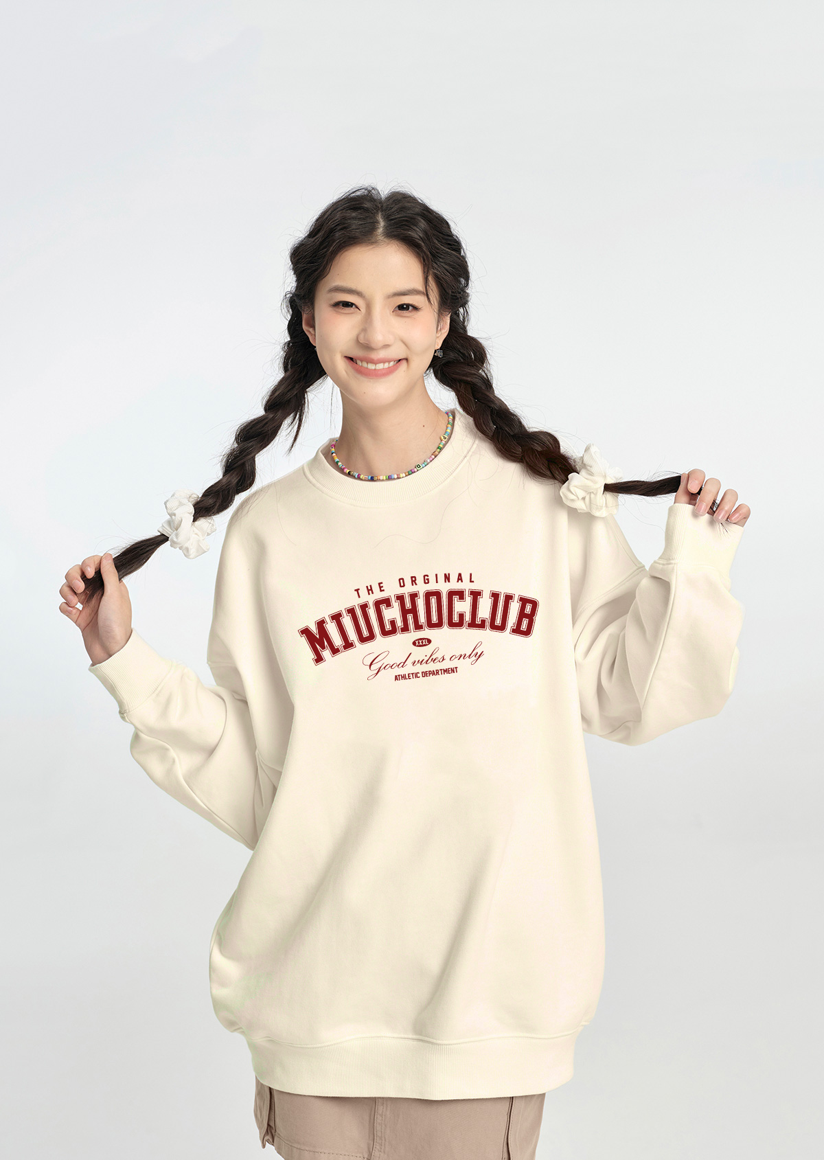 Áo sweater unisex local brand STD1319 Miucho chân cua dày dặn in mix_thumbnail_2