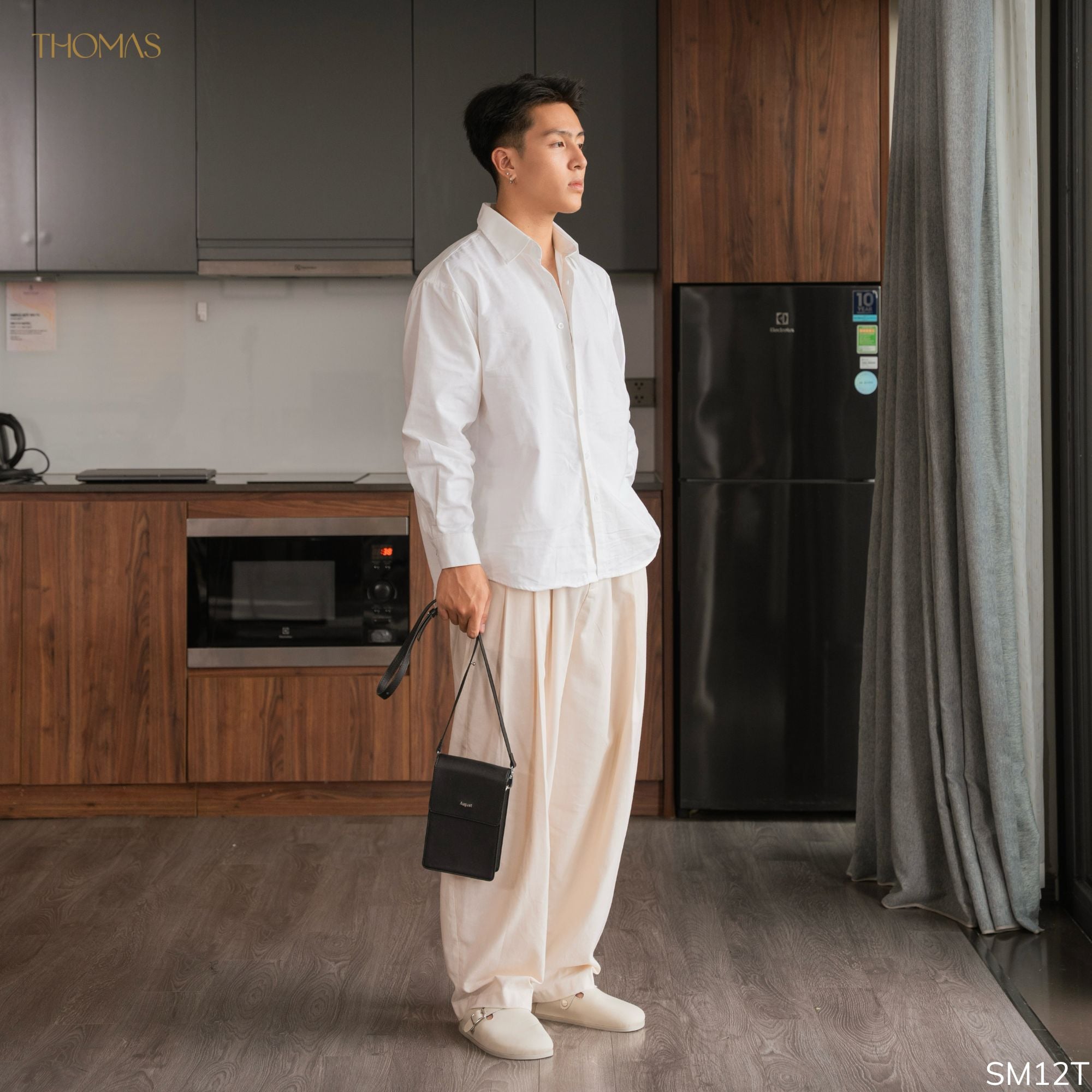 Áo Sơ Mi Dài Tay Kevin Vải Linen Form Relaxed_thumbnail_7