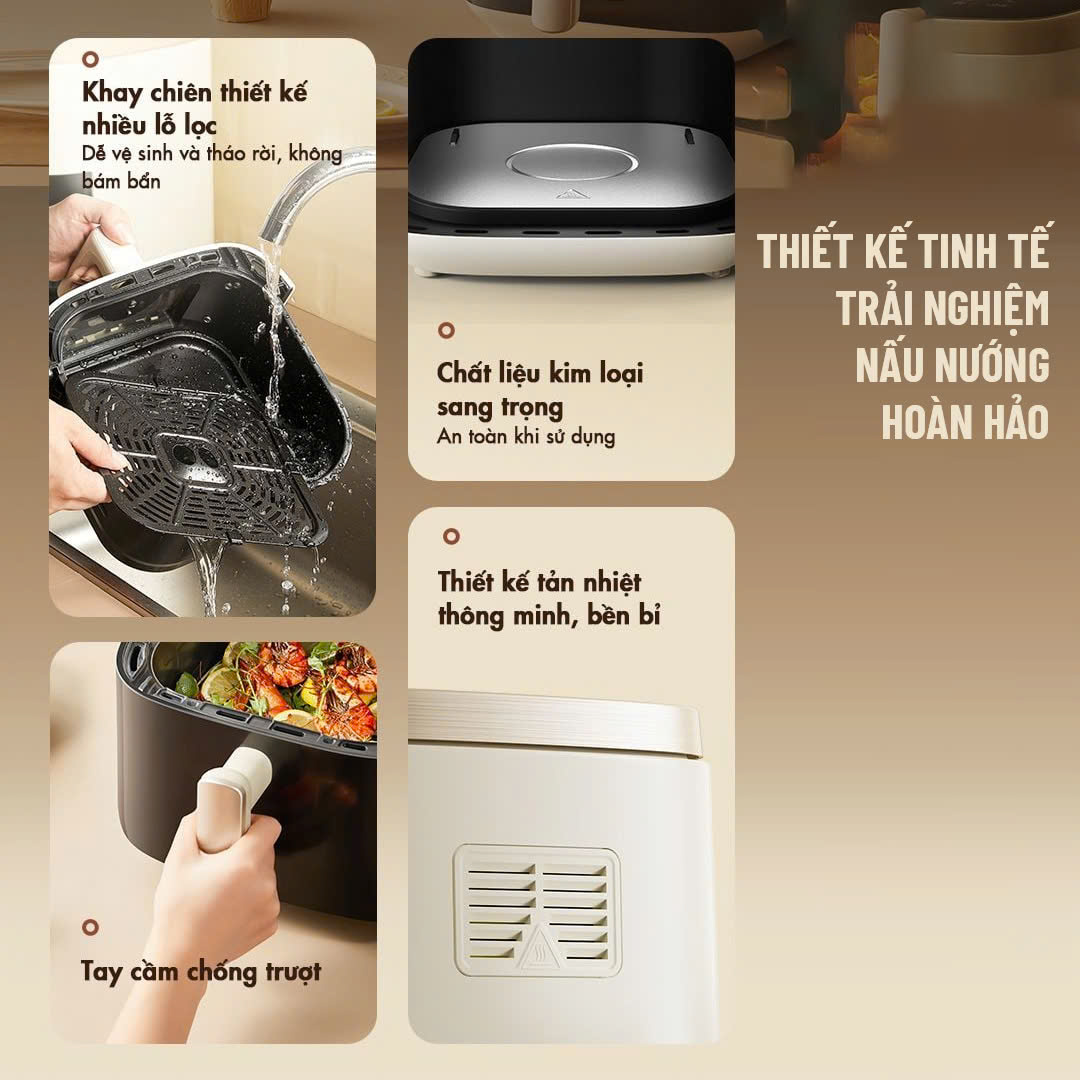 Nồi Chiên Không Dầu 5L Bear_thumbnail_7