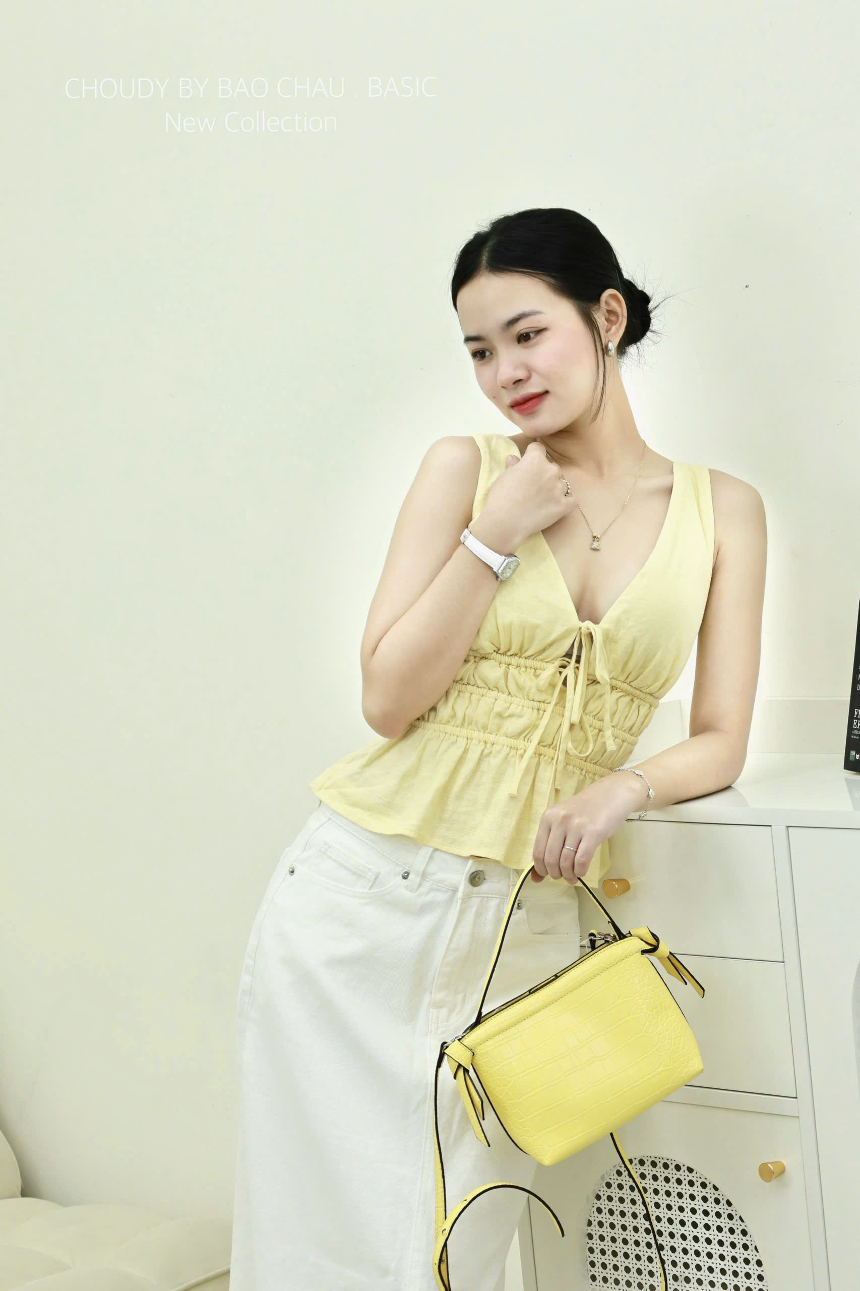 A396 ÁO KIỂU 3 MÀU