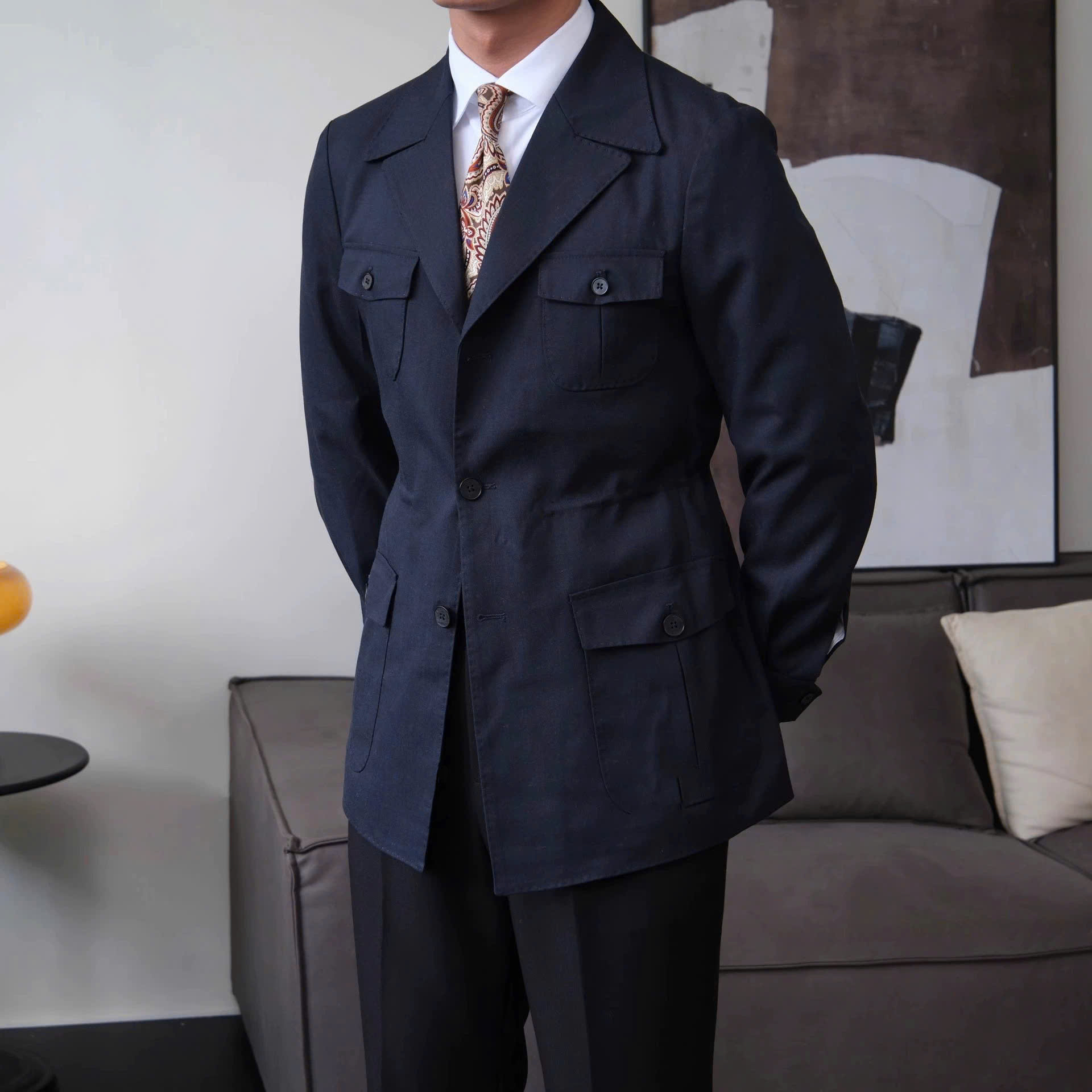 Áo Safari 4 Túi Heritage_thumbnail_5