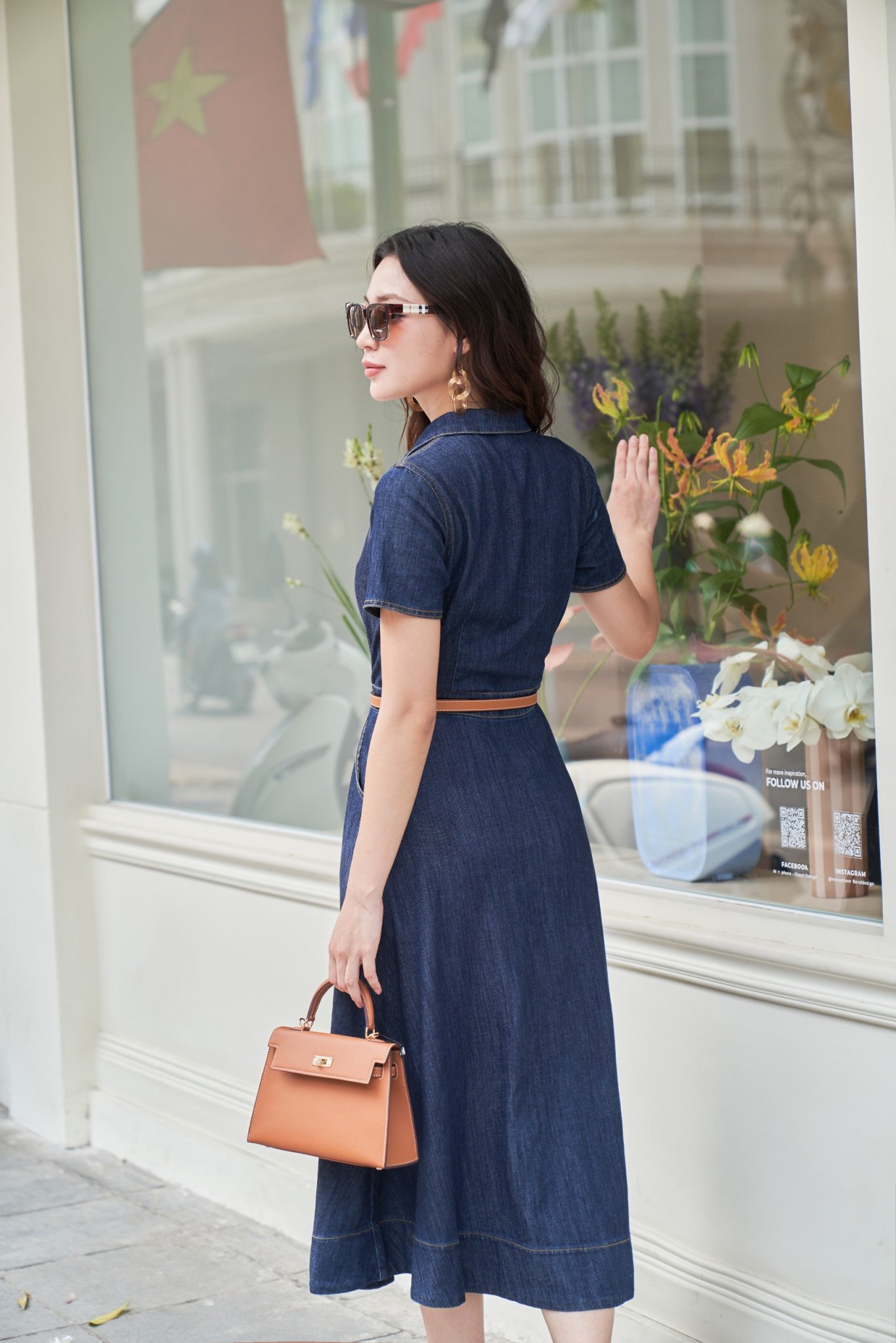 Váy Jean Tặng Kèm Đai _thumbnail_2