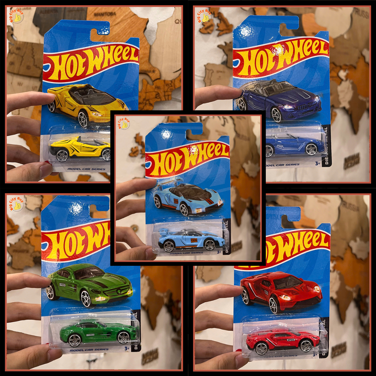 Mô Hình Hot Wheels Basic [Hàng 80%] tỉ lệ 1:64, Xe Ô tô Mô Hình, Đồ Chơi Xe đua Hot Wheels_thumbnail_44
