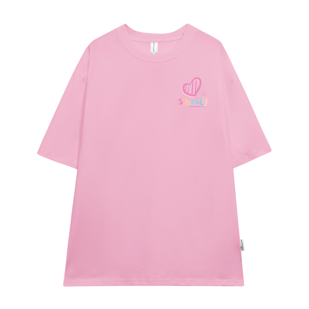 Áo thun cặp nam nữ đôi form rộng vải cotton co giãn thoáng mát ATD1666 Miucho in mix_thumbnail_10