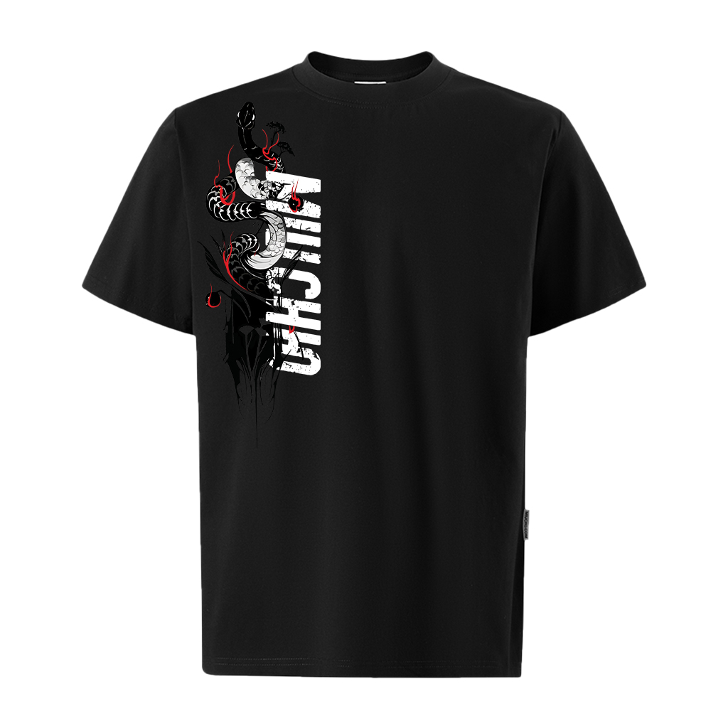 Áo phông tết form rộng cổ tròn vải cotton 4c co giãn thoáng mát 1822 Miucho Iconic in graphic_thumbnail_11