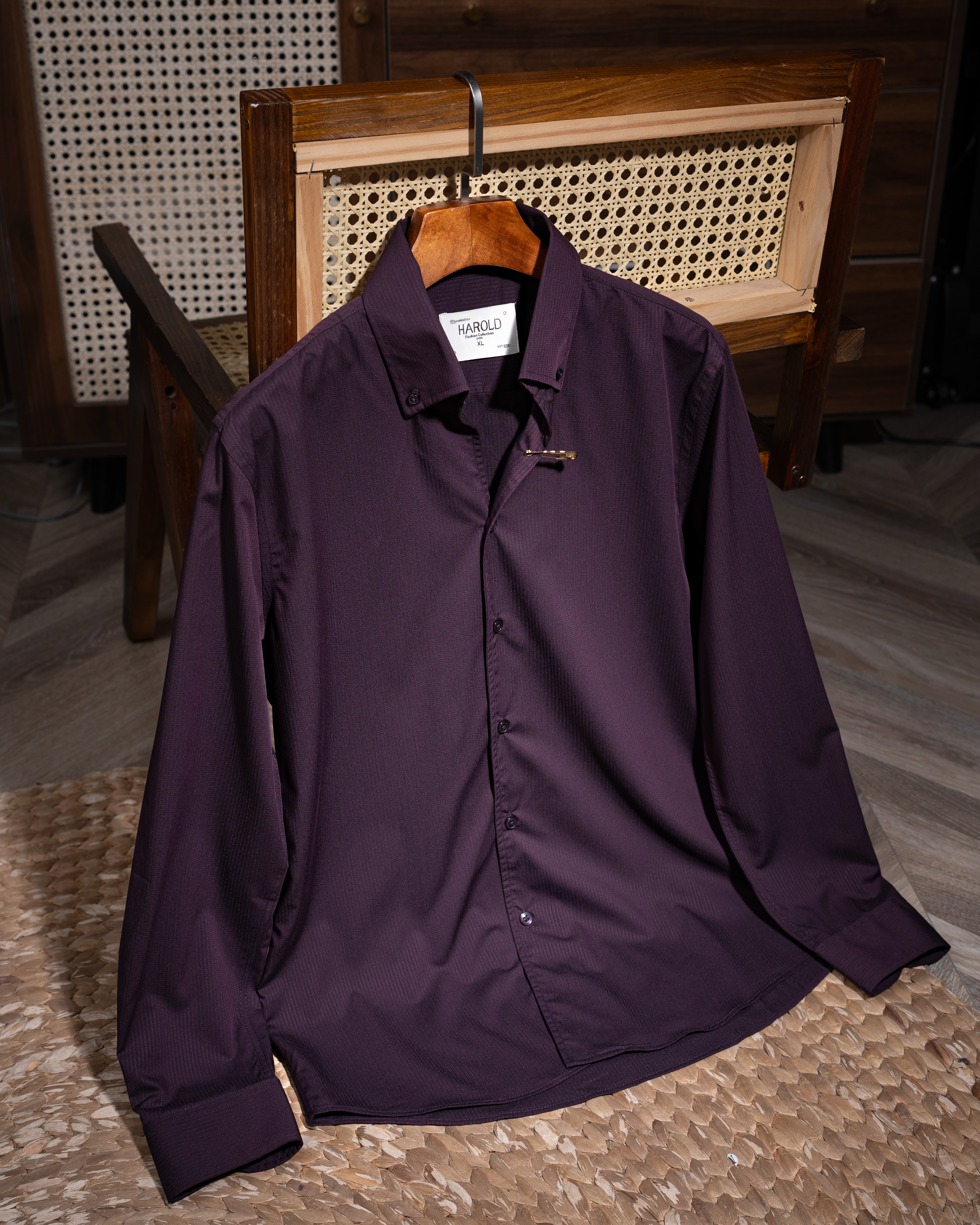 Sơ Mi Button Down Sọc Tiger Pin_thumbnail_47