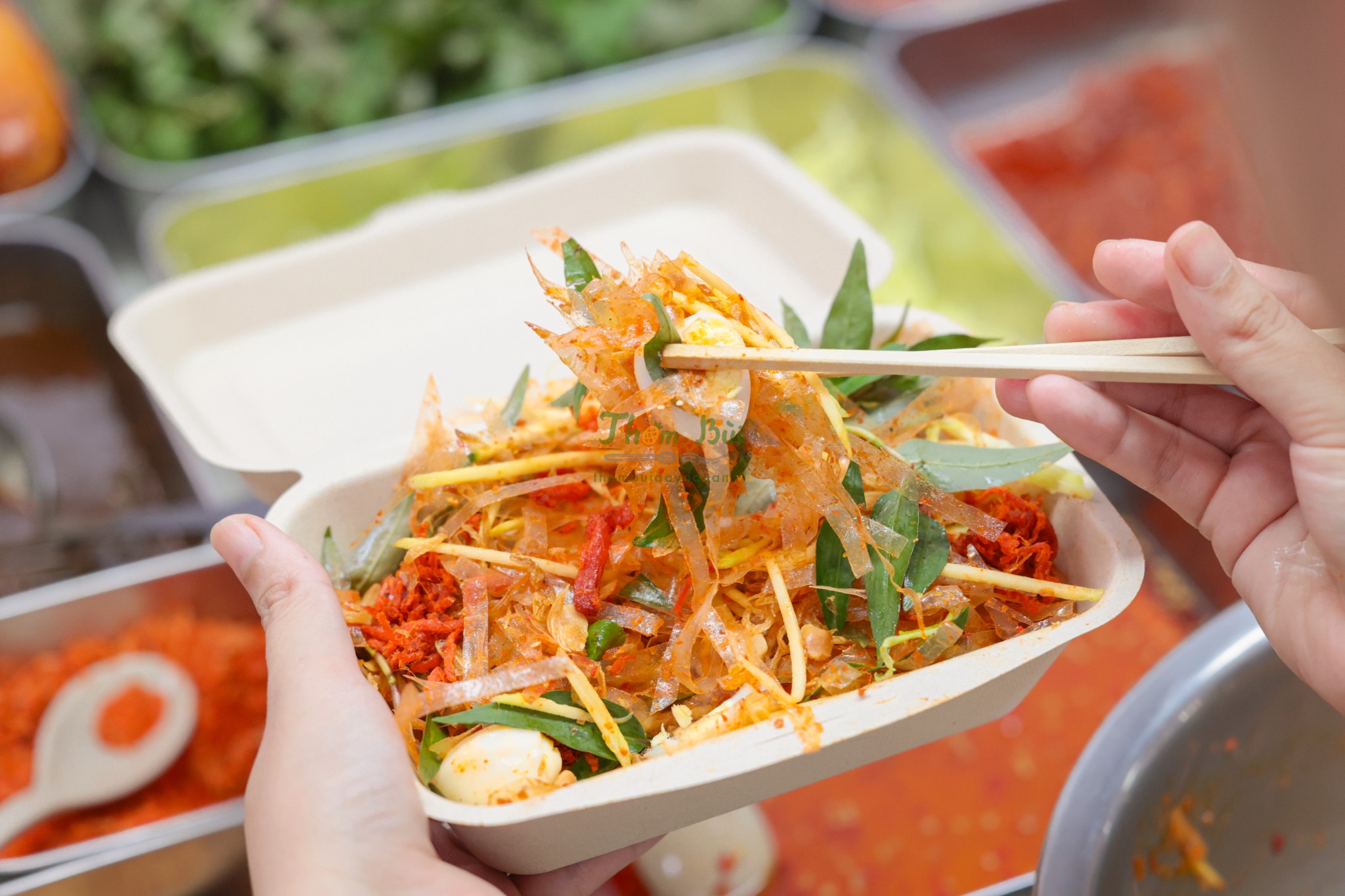 CÔNG THỨC BÁNH TRÁNG TRỘN