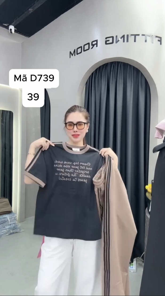 D739 Set bộ thun mix màu