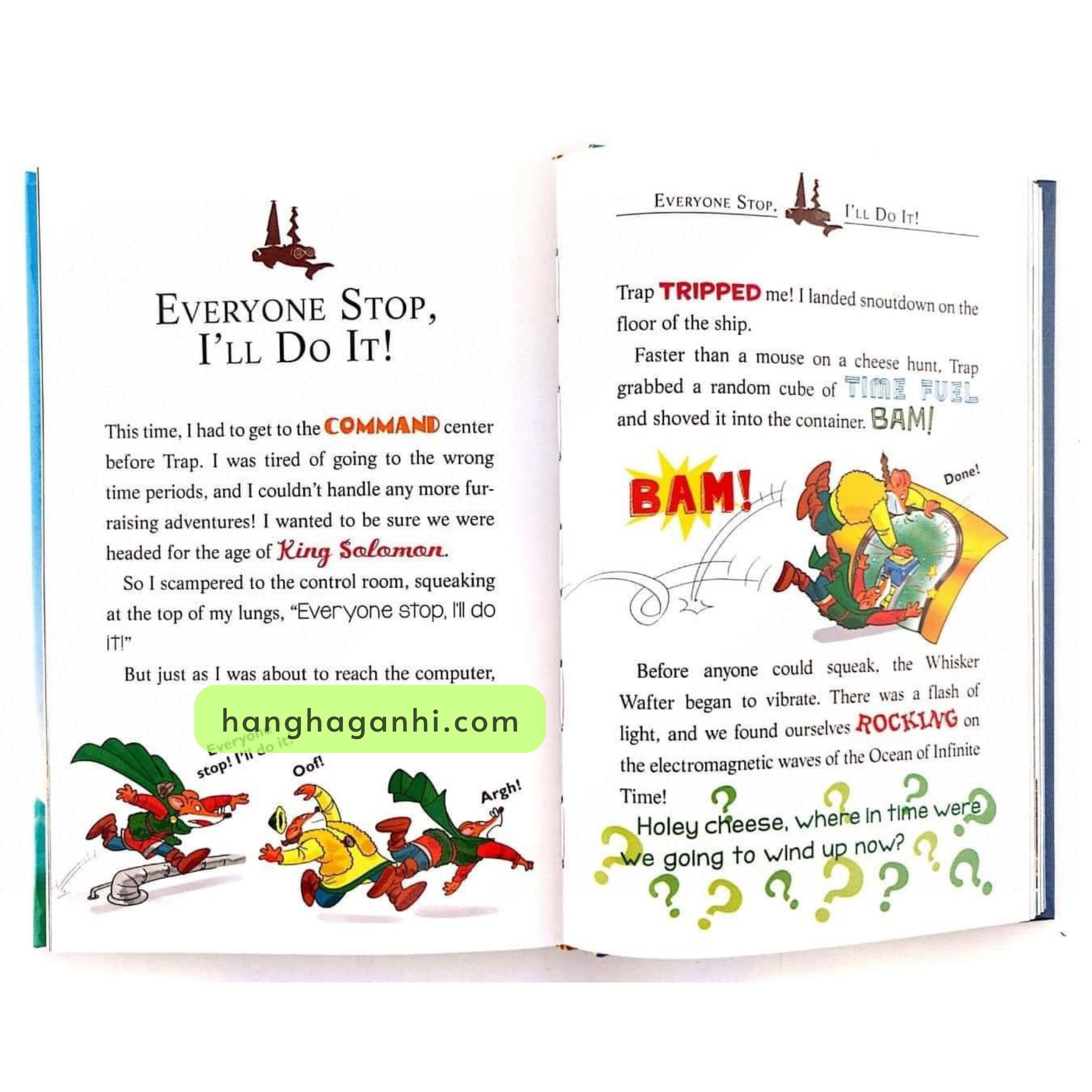 Geronimo Stilton- Bộ 8 cuốn sách Tiếng Anh nhập khẩu_thumbnail_3