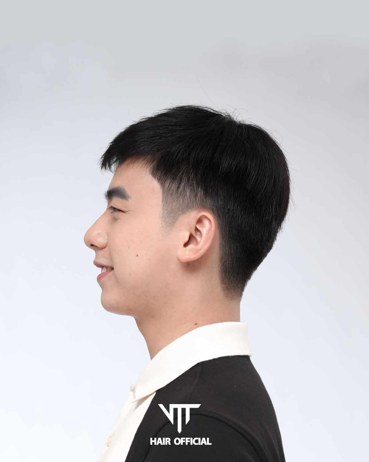 Tóc giả nam Basic đơn giản cho tóc hói làm từ tóc thật_thumbnail_3