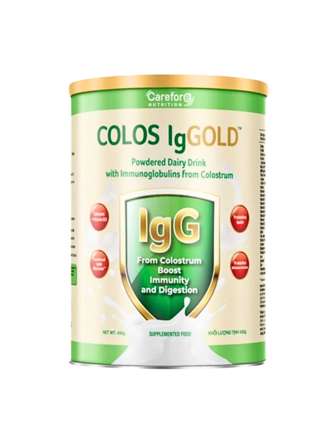 Sữa non COLOS IgGOLD nhập khẩu New Zealand - mẫu mới của Alpha Lipid