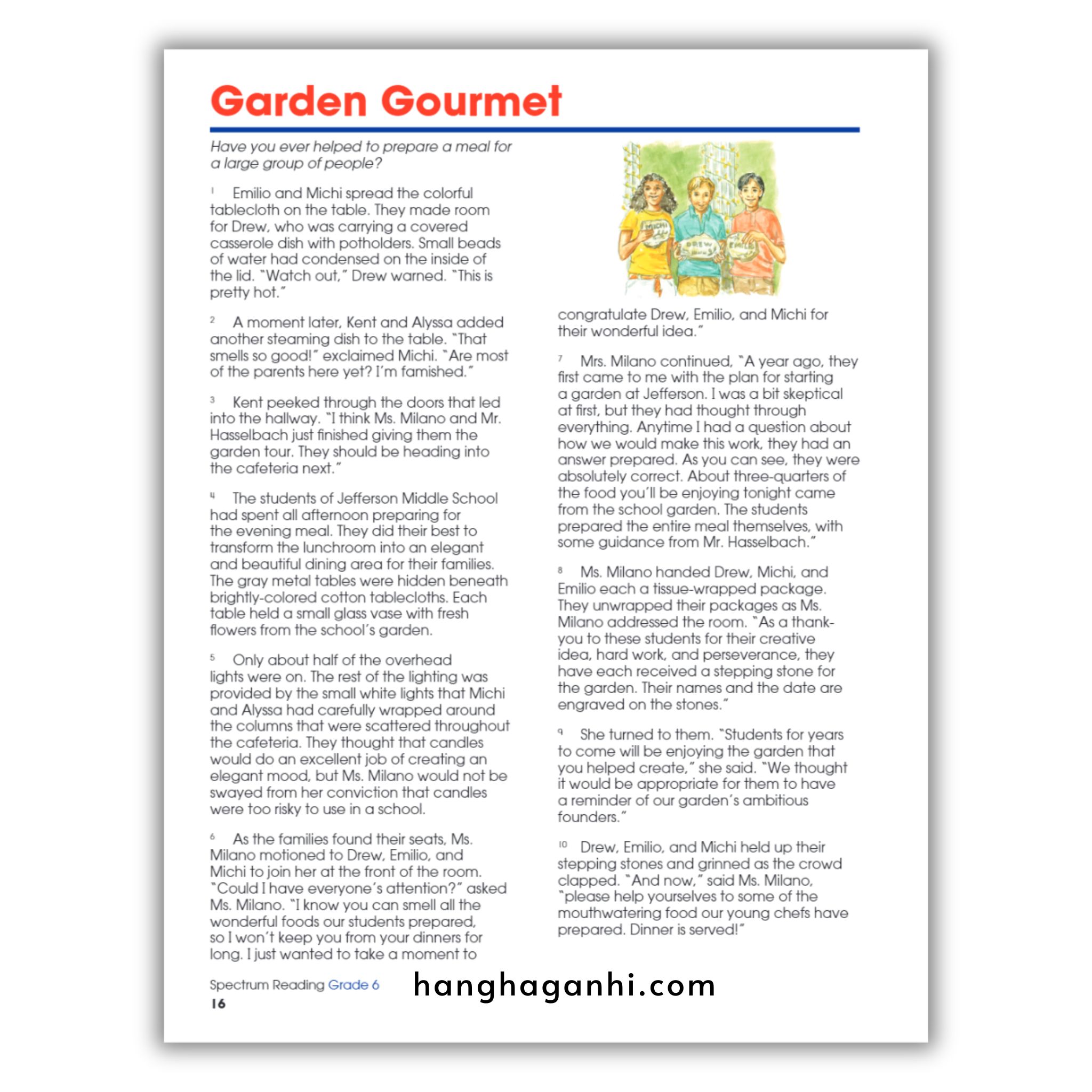 Sách Spectrum Reading Workbook Grade 6_thumbnail_11